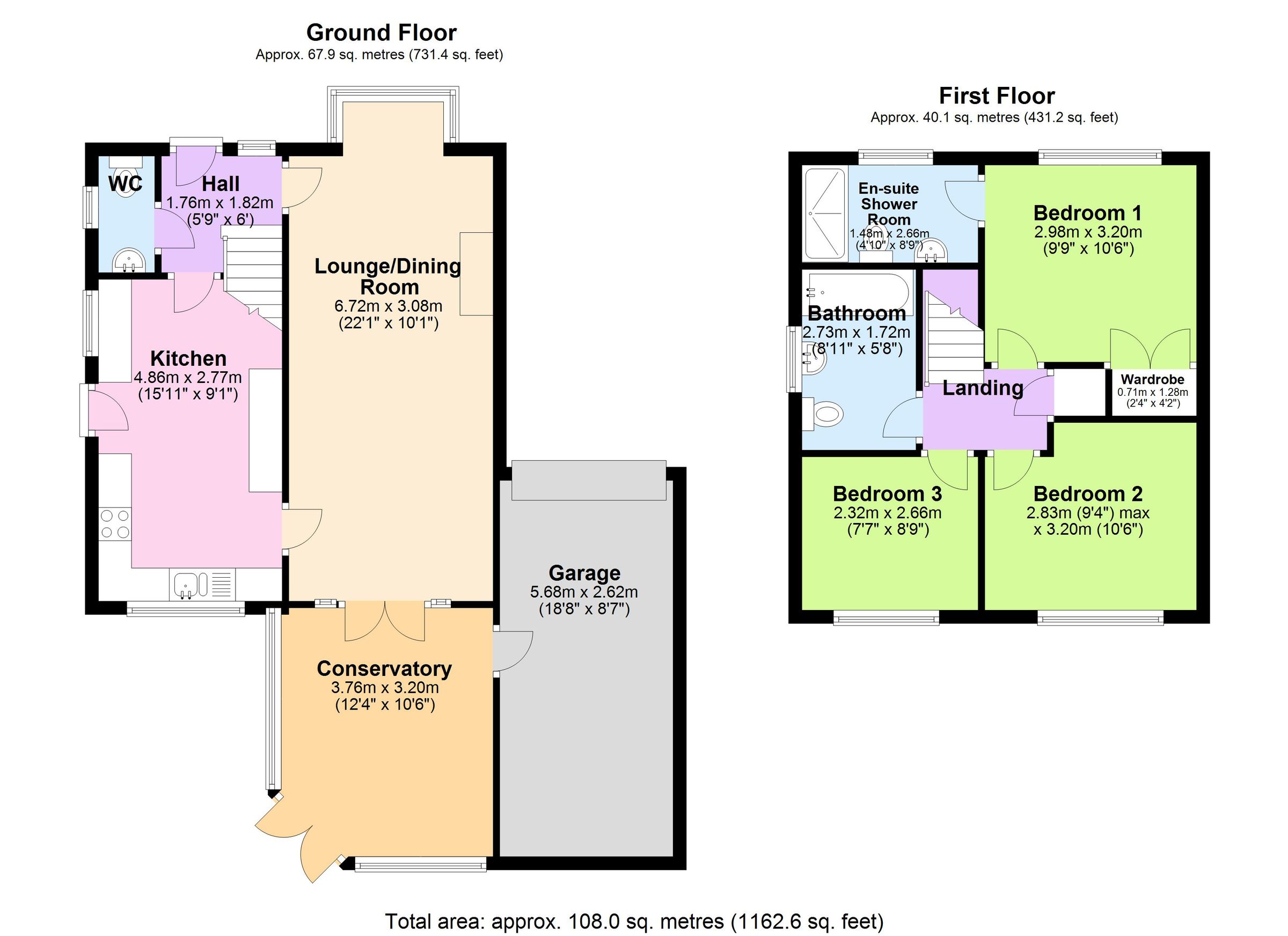 3 bed detached house for sale in Lintin Close, Bratton, Telford
