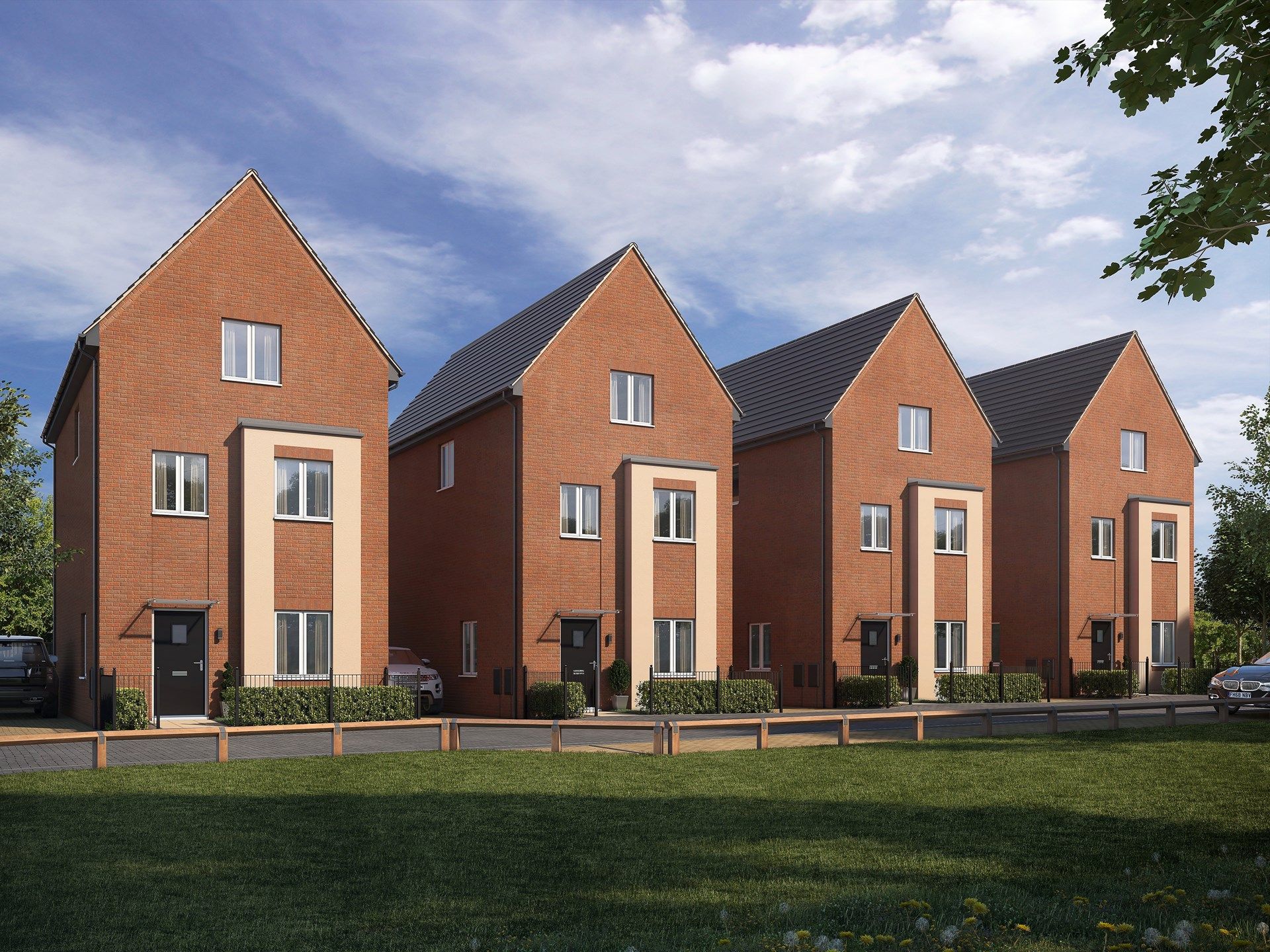 New home, 4 bed detached house for sale in "The Lindbergh" at Southwood