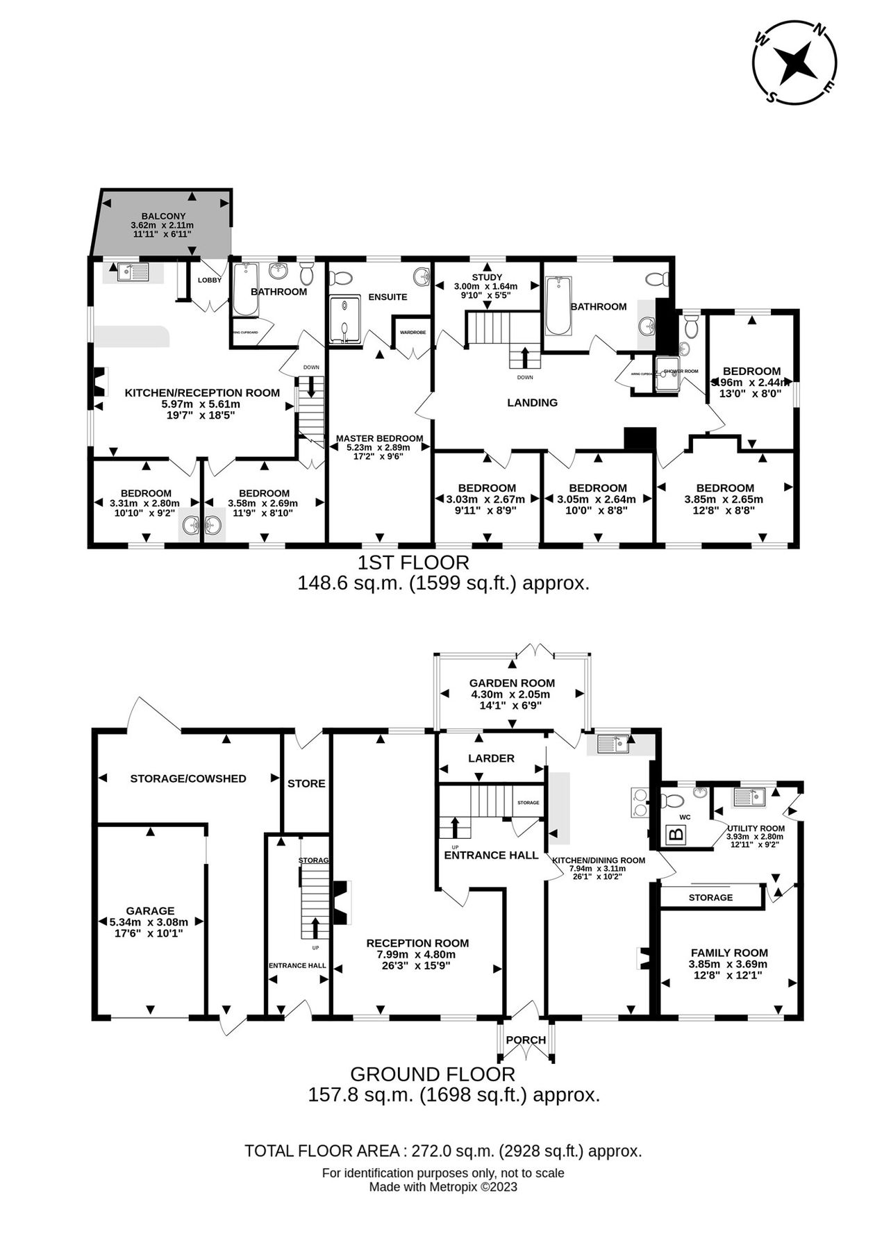 7 bed detached house for sale in Franksbridge, Llandrindod Wells LD1