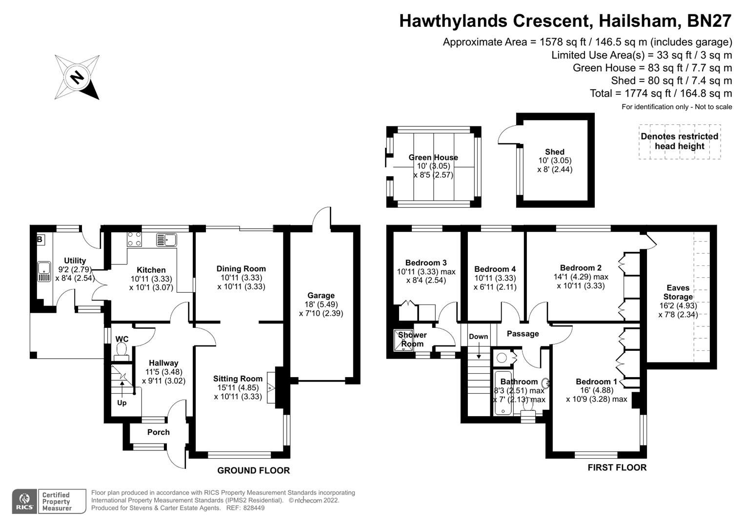 4 bed detached house for sale in Hawthylands Crescent, Hailsham BN27