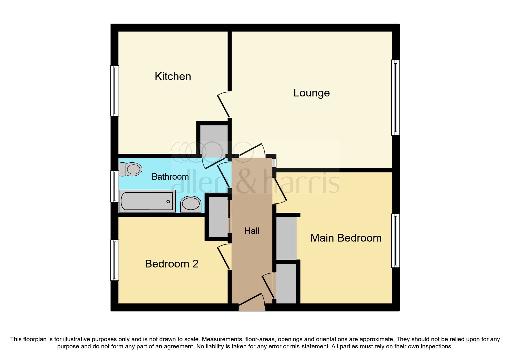 2 bed flat for sale in Levengrove Court, Woodyard Road, Dumbarton G82