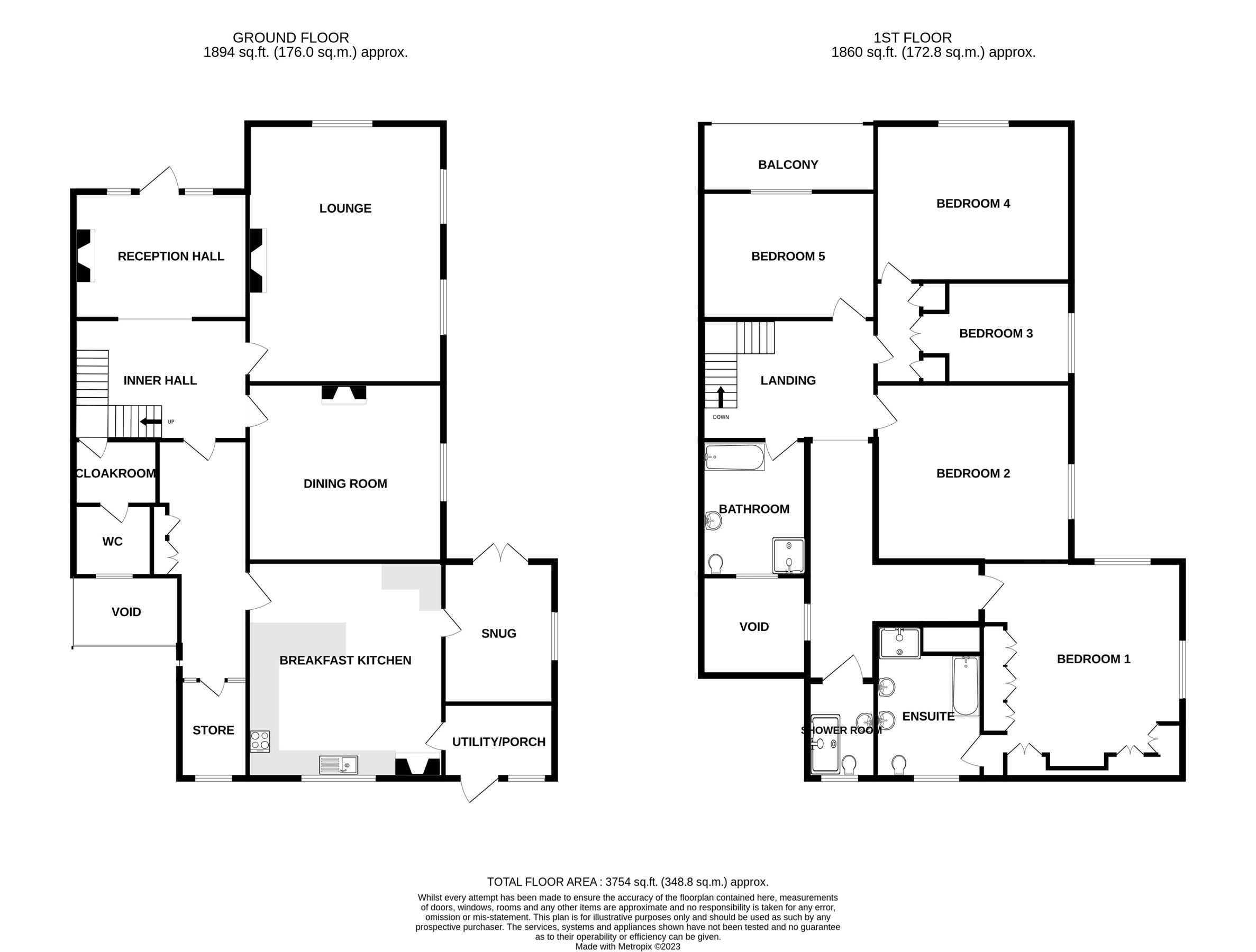 5 bed semidetached house for sale in Craythorne Road, Rolleston On