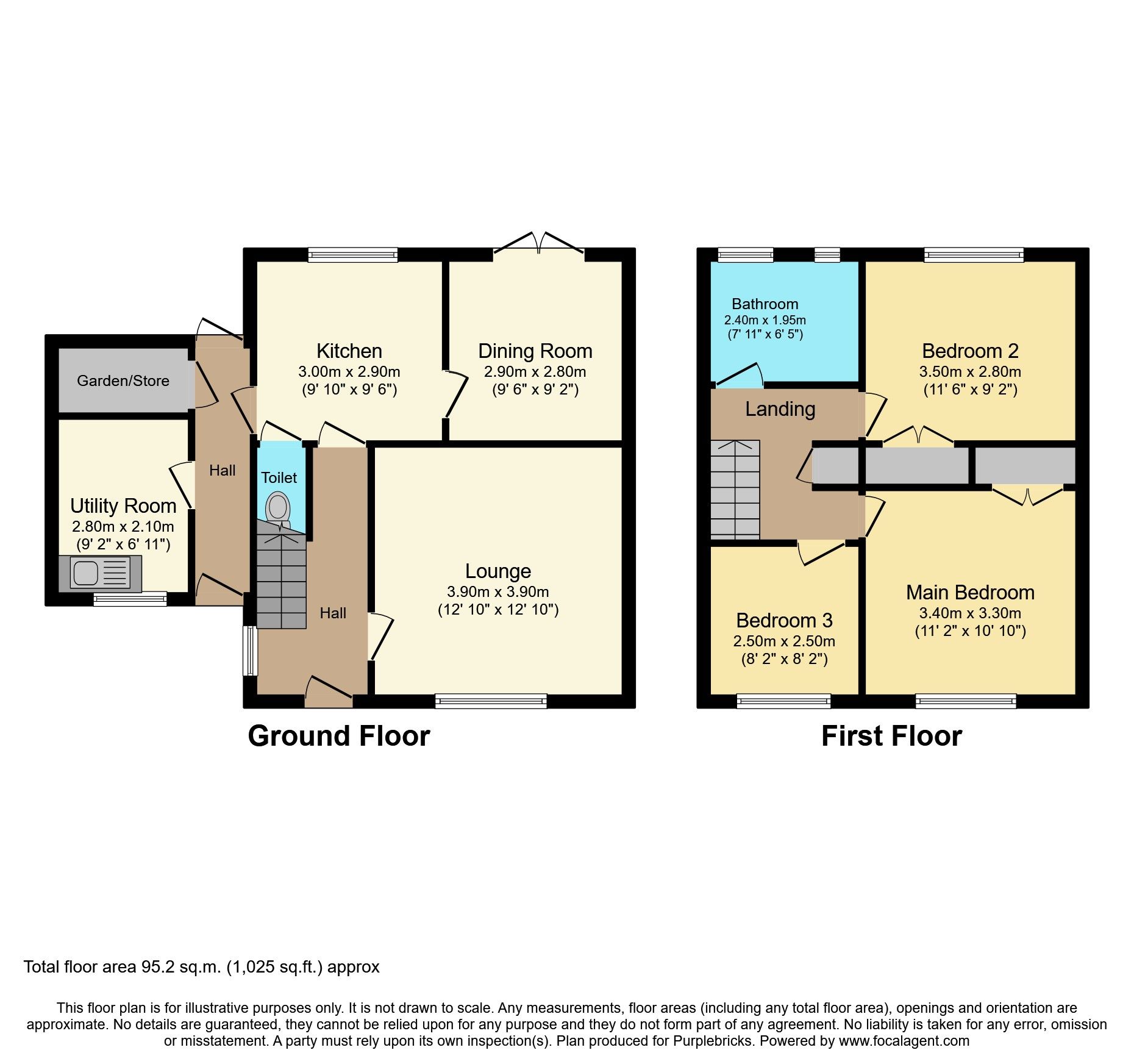 3 bed semidetached house for sale in Worsley Green, Pemberton, Wigan