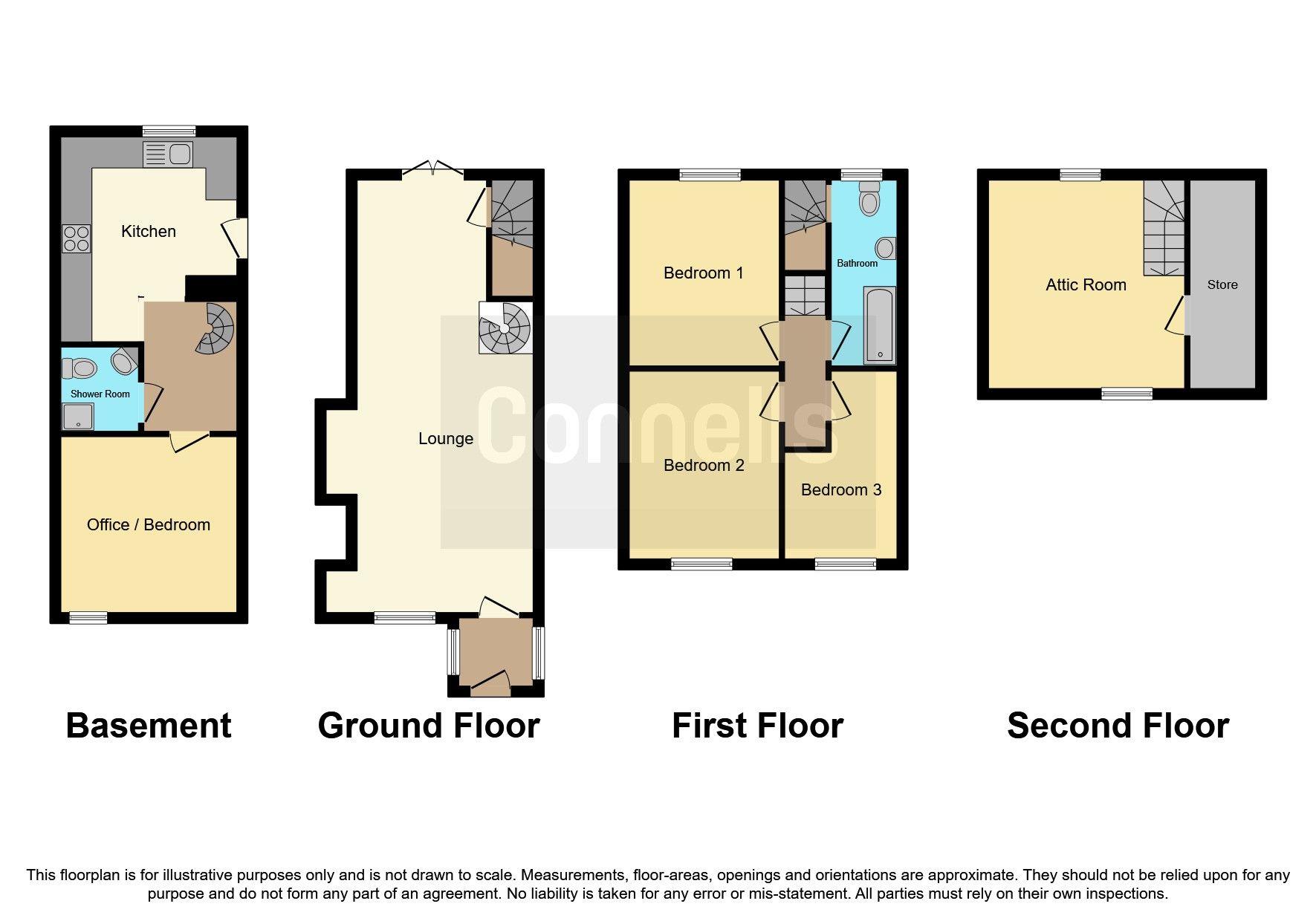 4 bed terraced house for sale in Lowden, Chippenham, Chippenham SN15