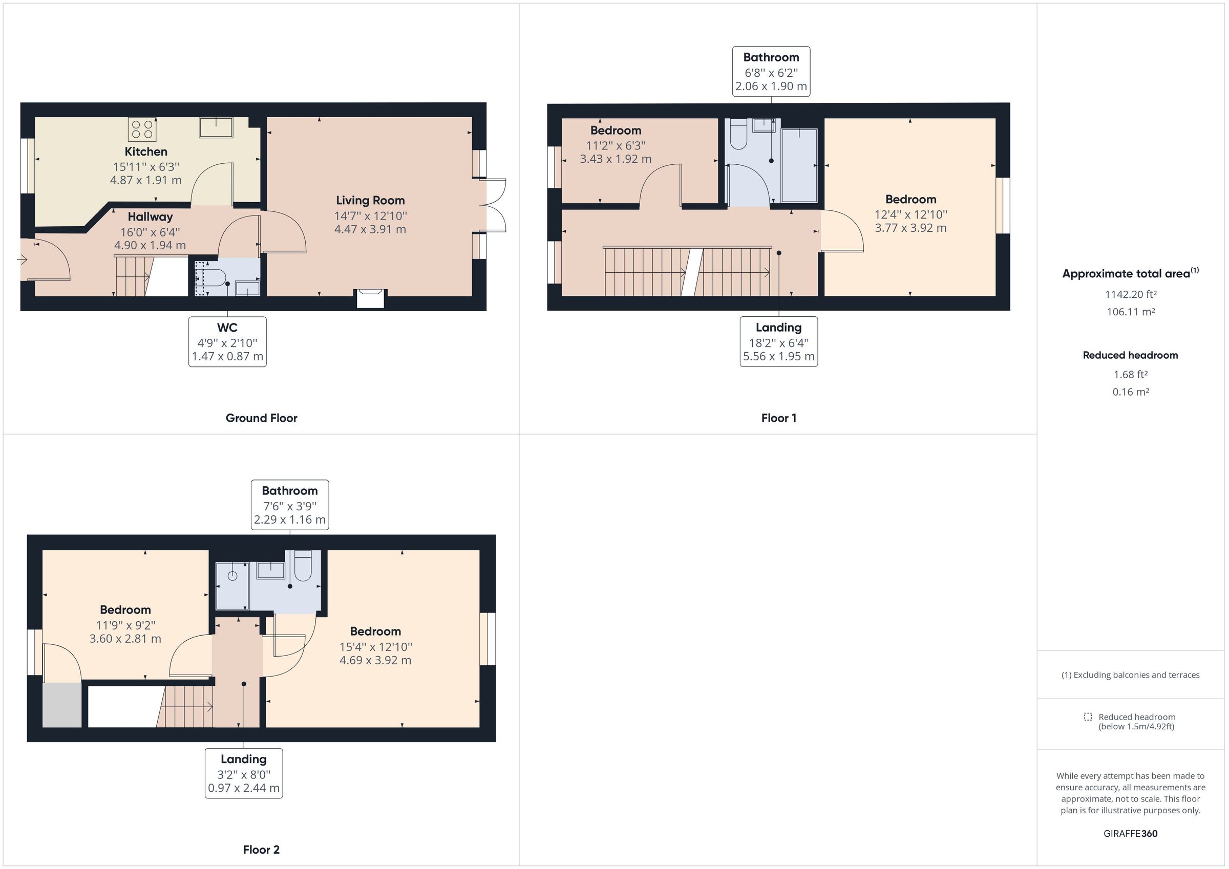 4 bed terraced house for sale in Alvington Drive, Battledown Park