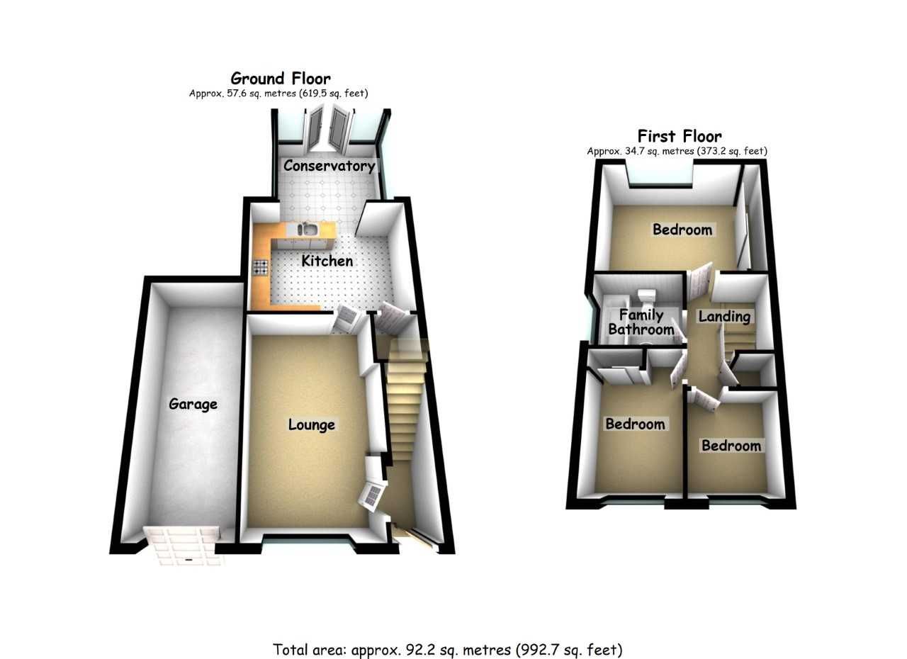 3 bed semidetached house for sale in Rosehip Drive, Wyken, Coventry