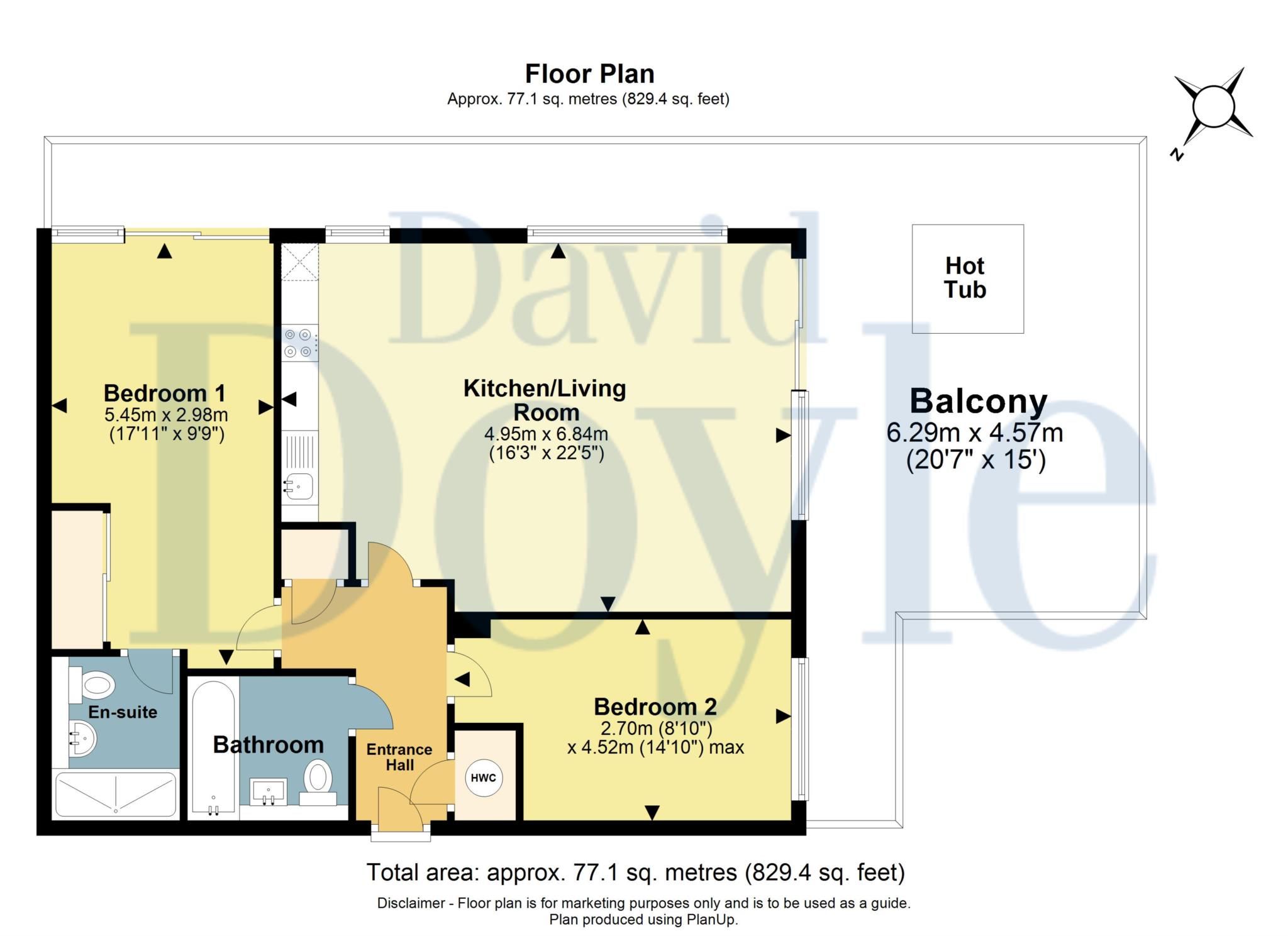 2 bed flat for sale in Kd Tower, Cotterells, Hemel Hempstead HP1 Zoopla