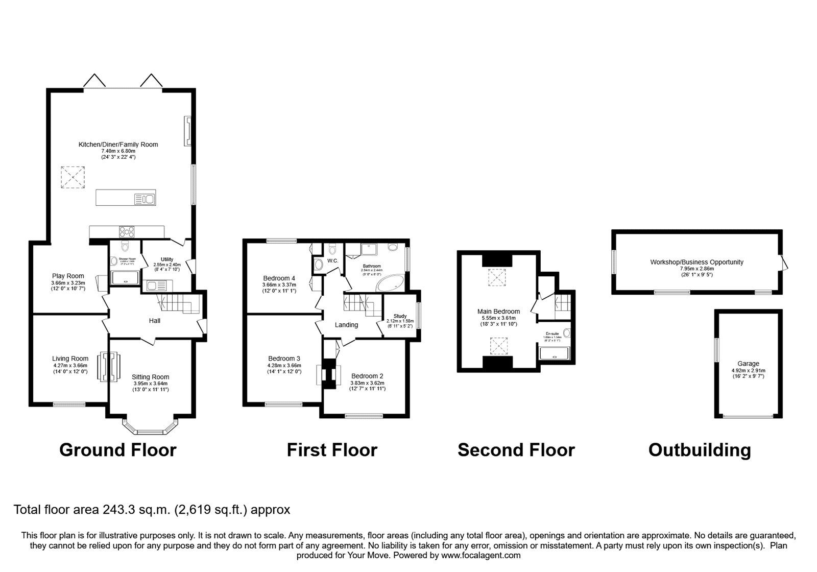 4 bed semidetached house for sale in Church Road, Saxilby, Lincoln