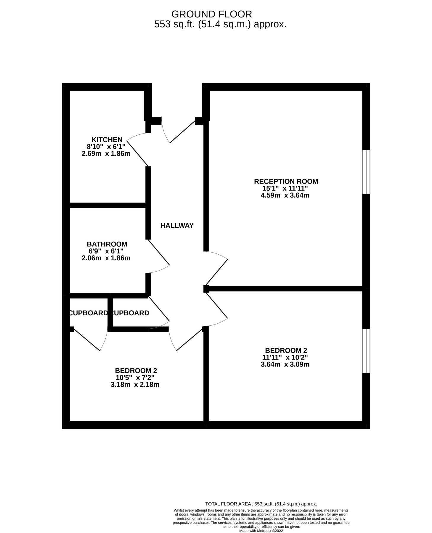 2 bed flat for sale in St. Helens Avenue, Barnsley S71 Zoopla