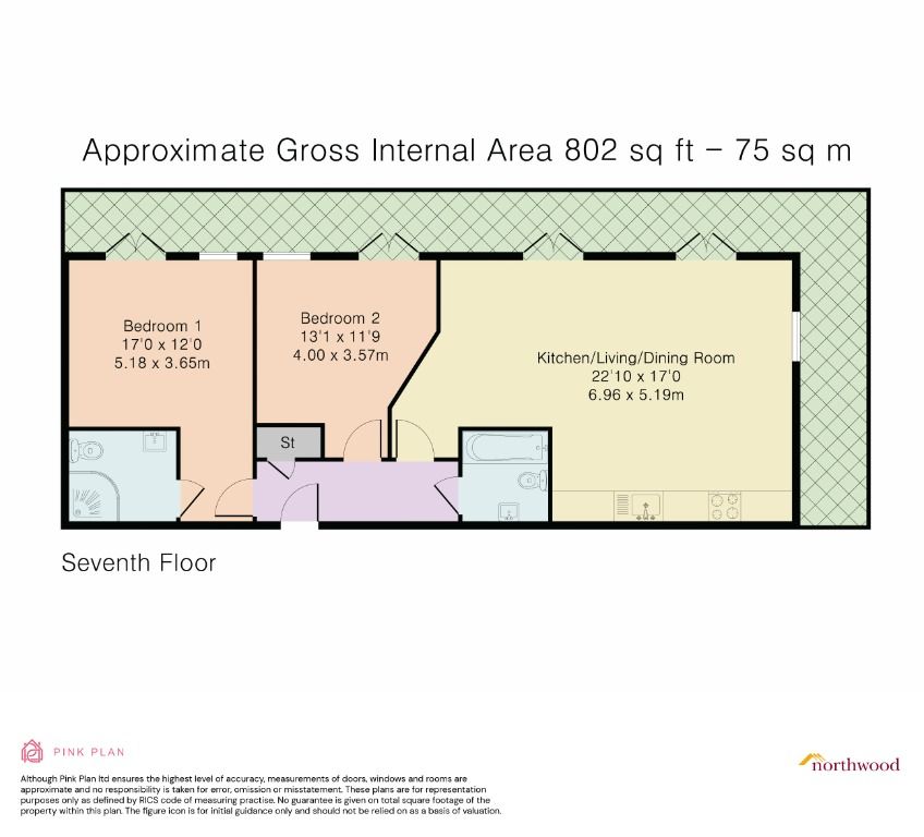 2 bed flat for sale in Ziggurat House, St Albans AL1 Zoopla