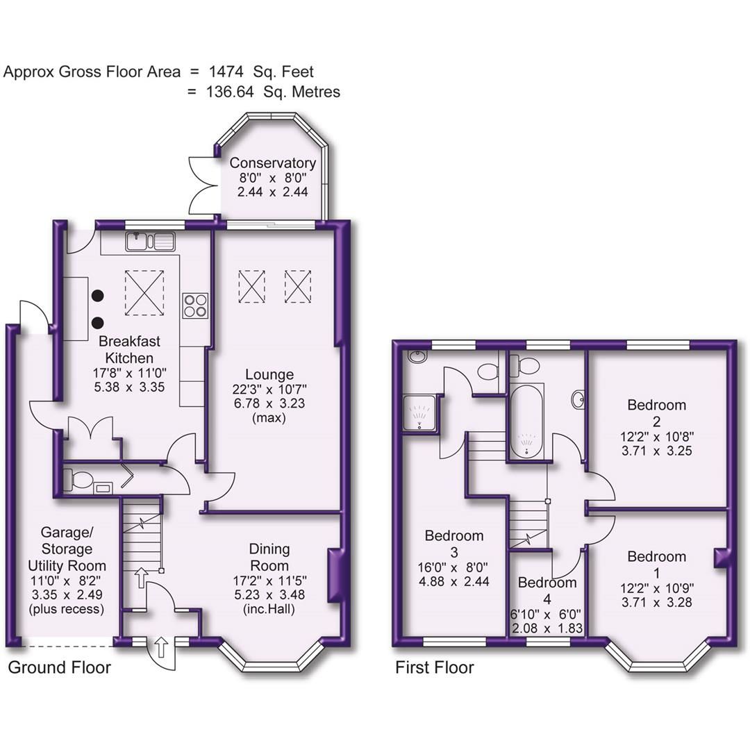 4 bed semidetached house for sale in Langham Grove, Timperley, Altrincham WA15 Zoopla