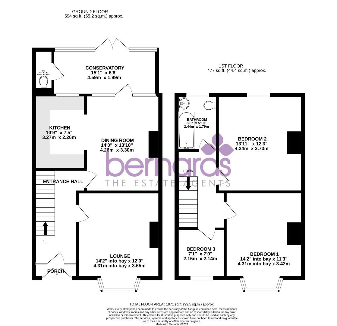 3 bed terraced house for sale in Oakwood Road, Portsmouth PO2 Zoopla