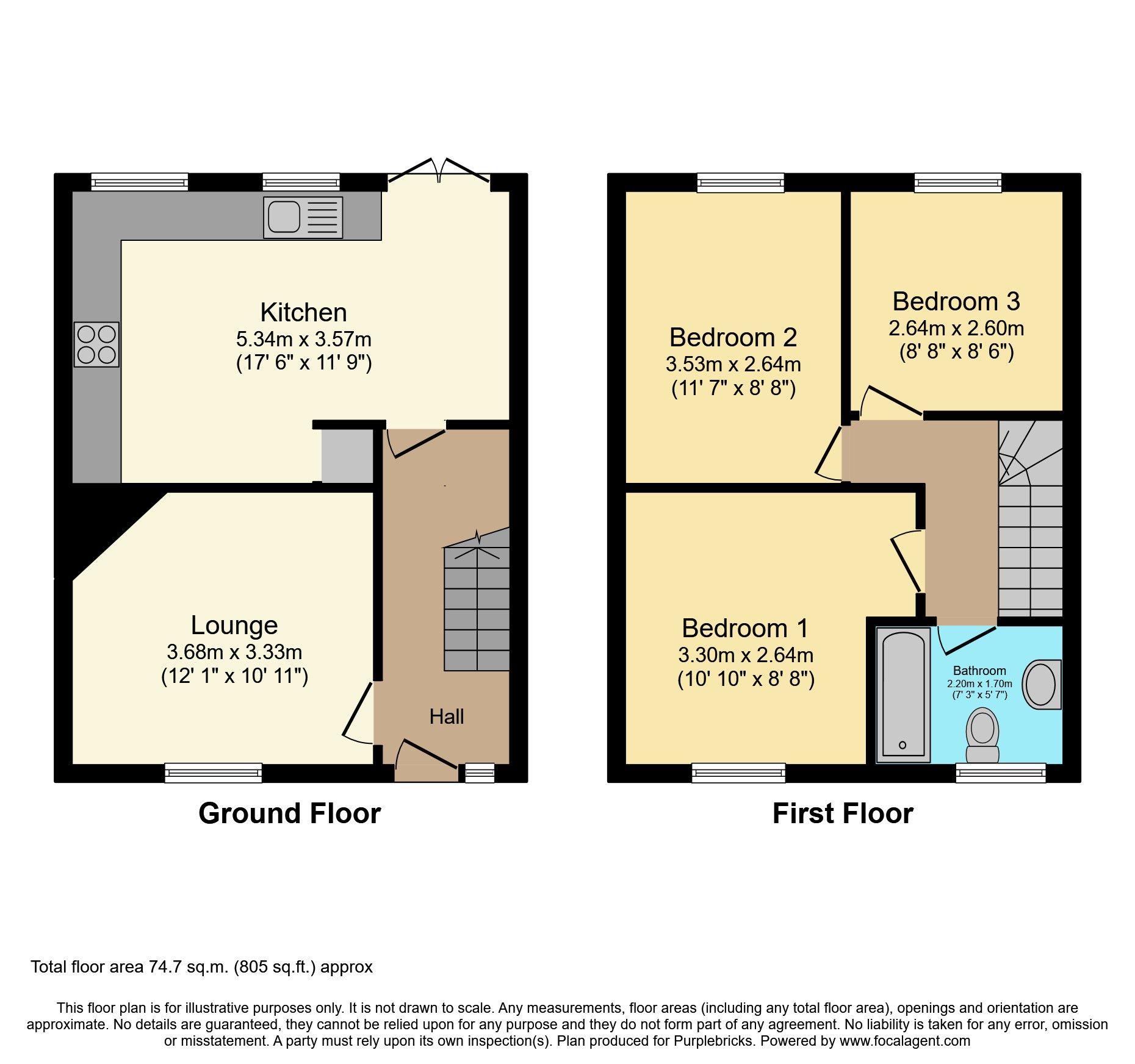 3 bed terraced house for sale in Road, Chelmsford CM1 Zoopla