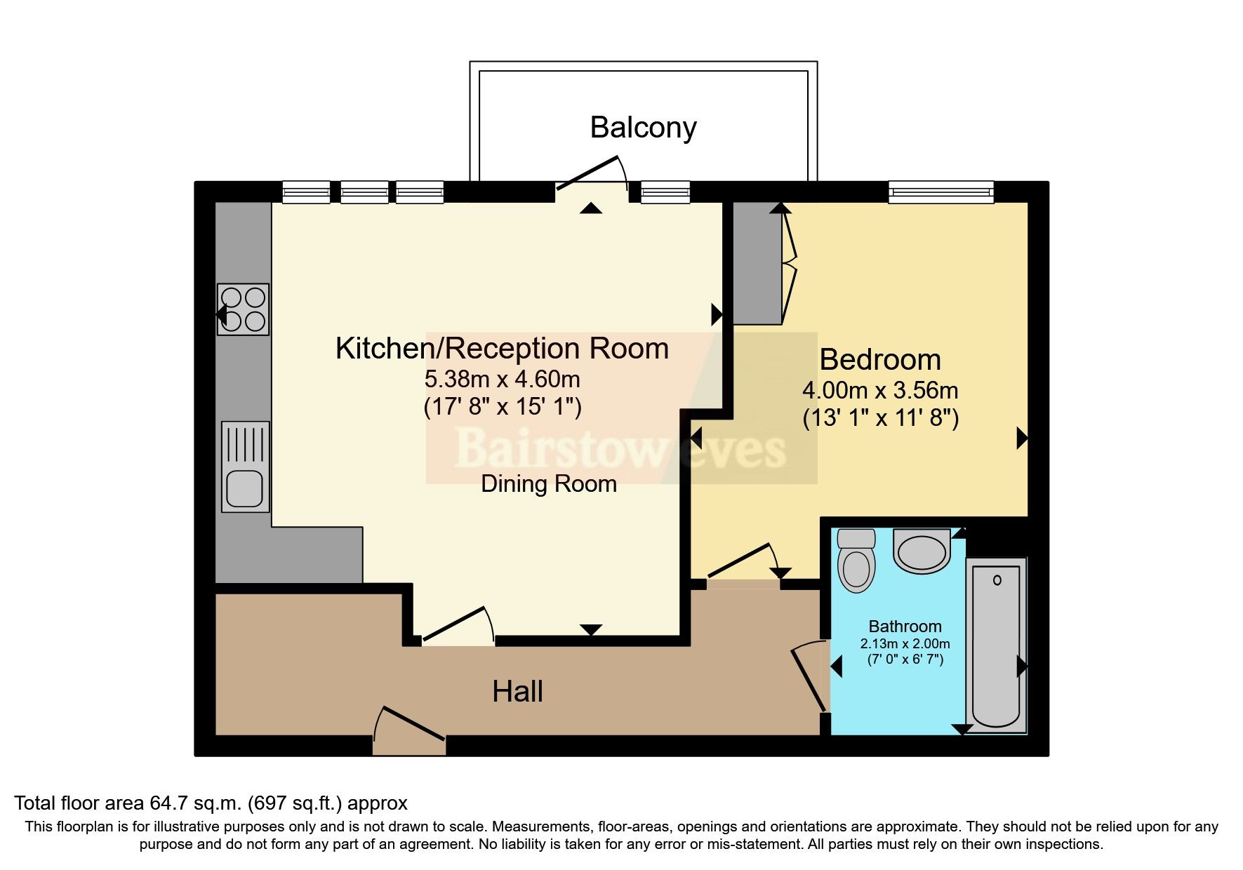 1 bed flat for sale in Jazz Yard, Fairlie House, 76 Brunner Road