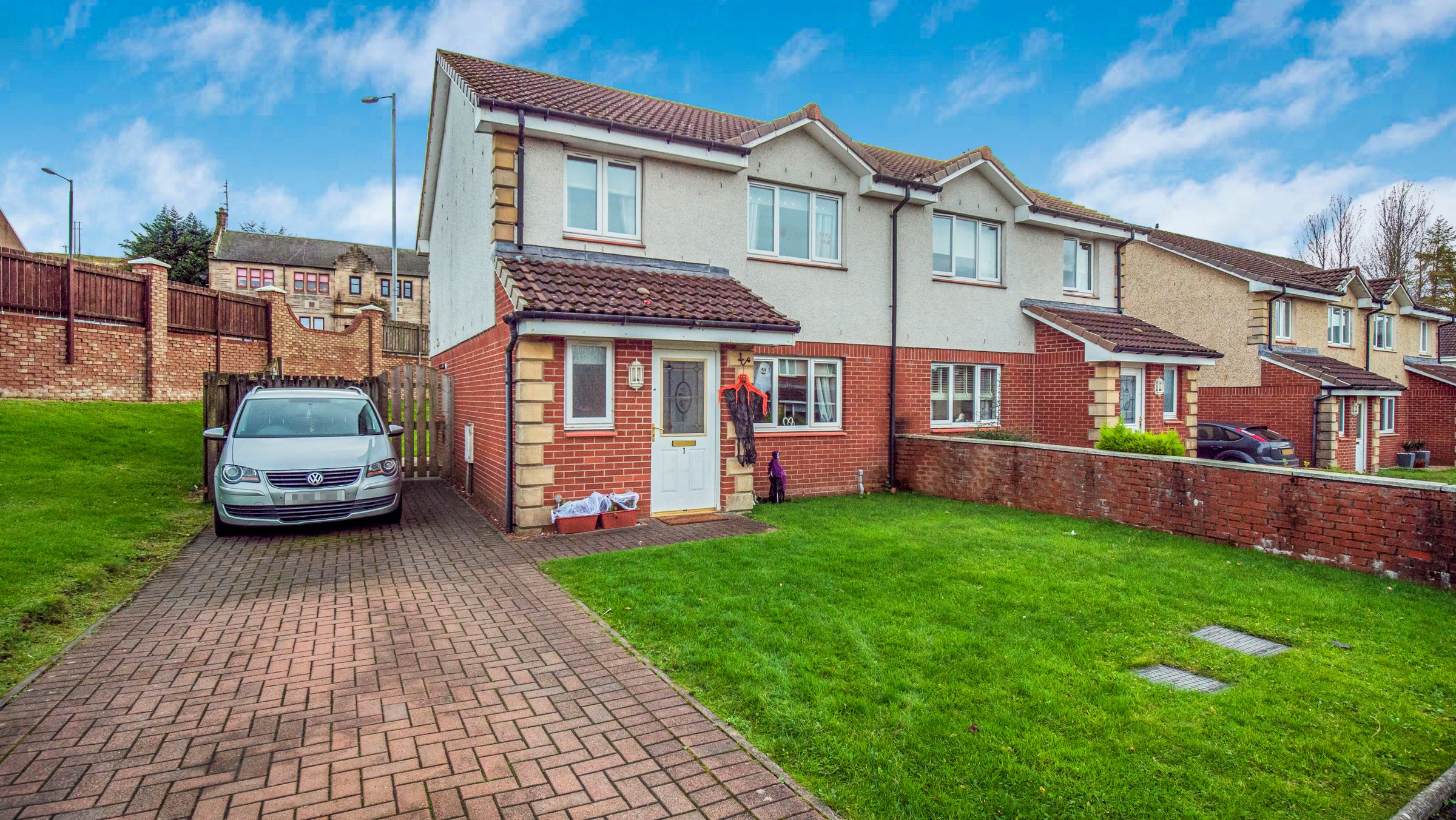 3 bed semidetached house for sale in Bowhill Crescent, Caldercruix ML6