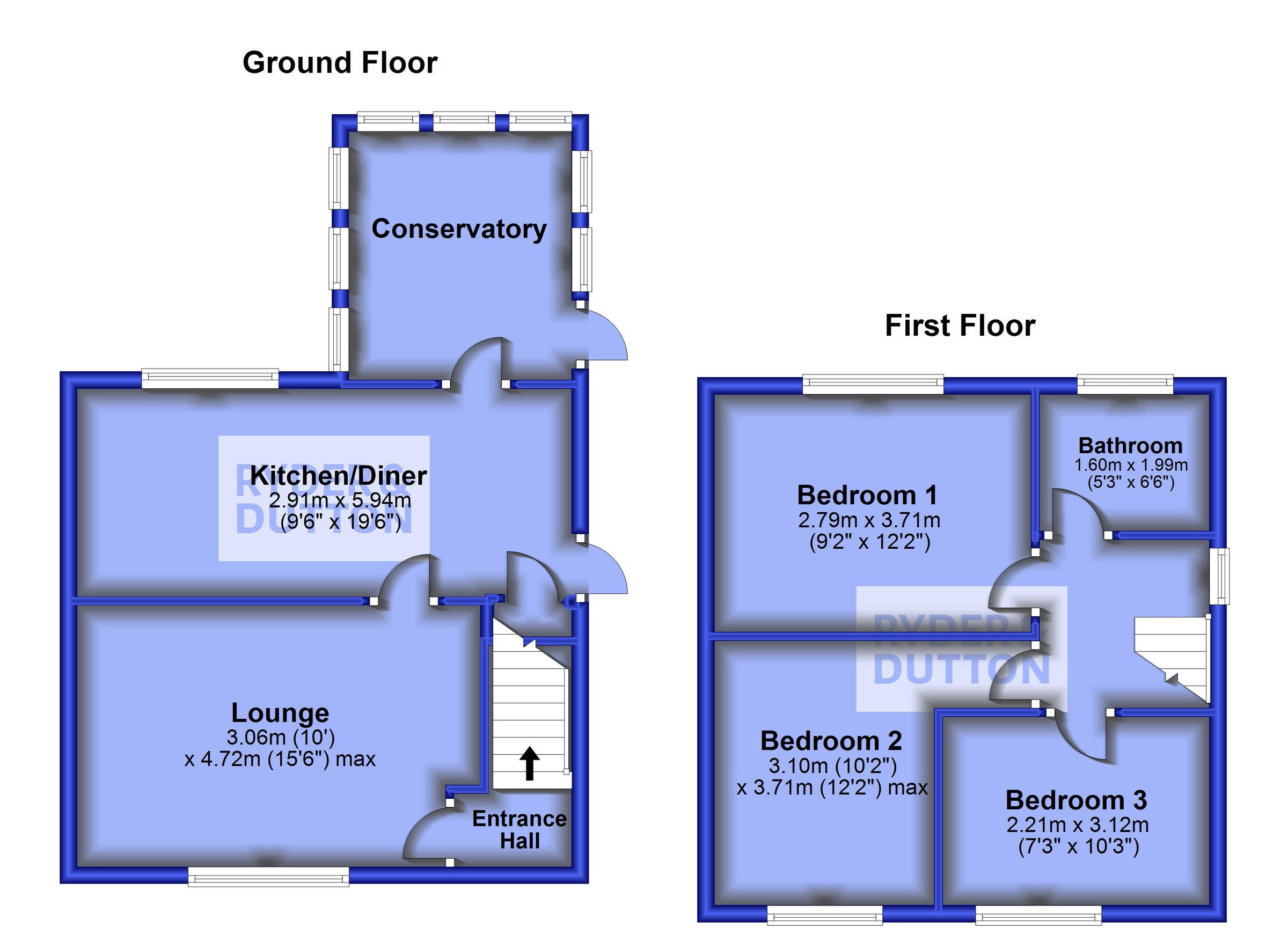 3 bed semidetached house for sale in Rosary Road, Oldham, Greater