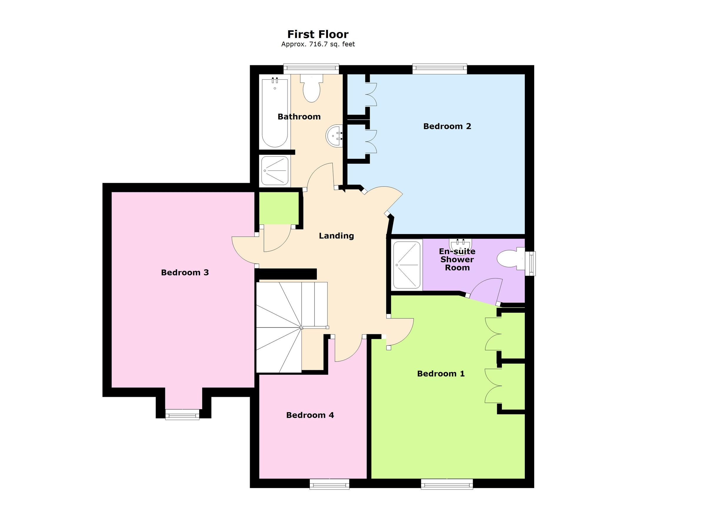 4 bed linkdetached house for sale in Presland Way, Irthlingborough