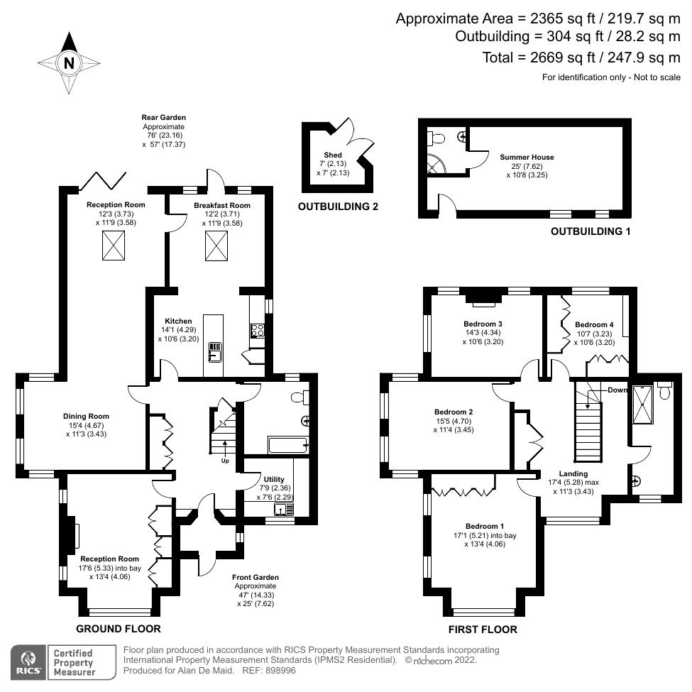 4 bed detached house for sale in Hillbrow Road, Bromley BR1 Zoopla