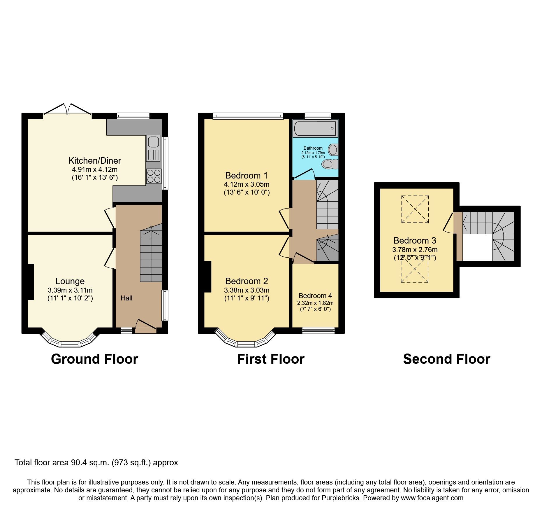 3 bed semidetached house for sale in Mayday Gardens, Blackheath