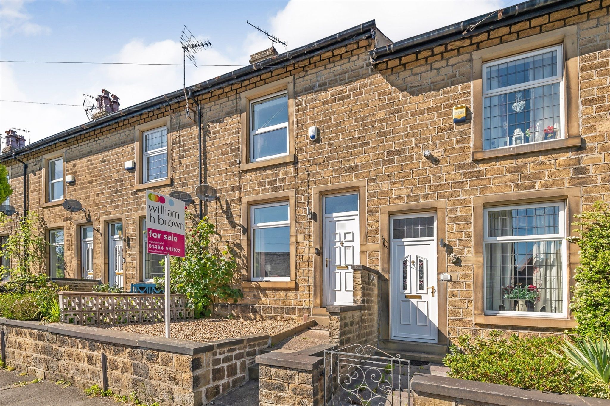 2 bed terraced house for sale in Caldercliffe Road, Berry Brow