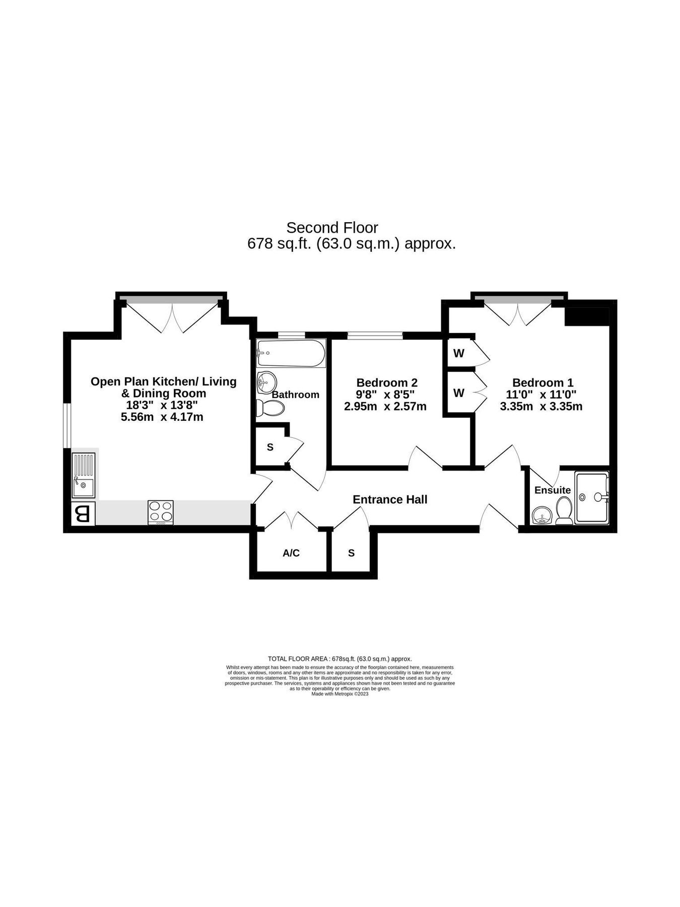 2 bed flat for sale in Walton Road, Bushey WD23 Zoopla