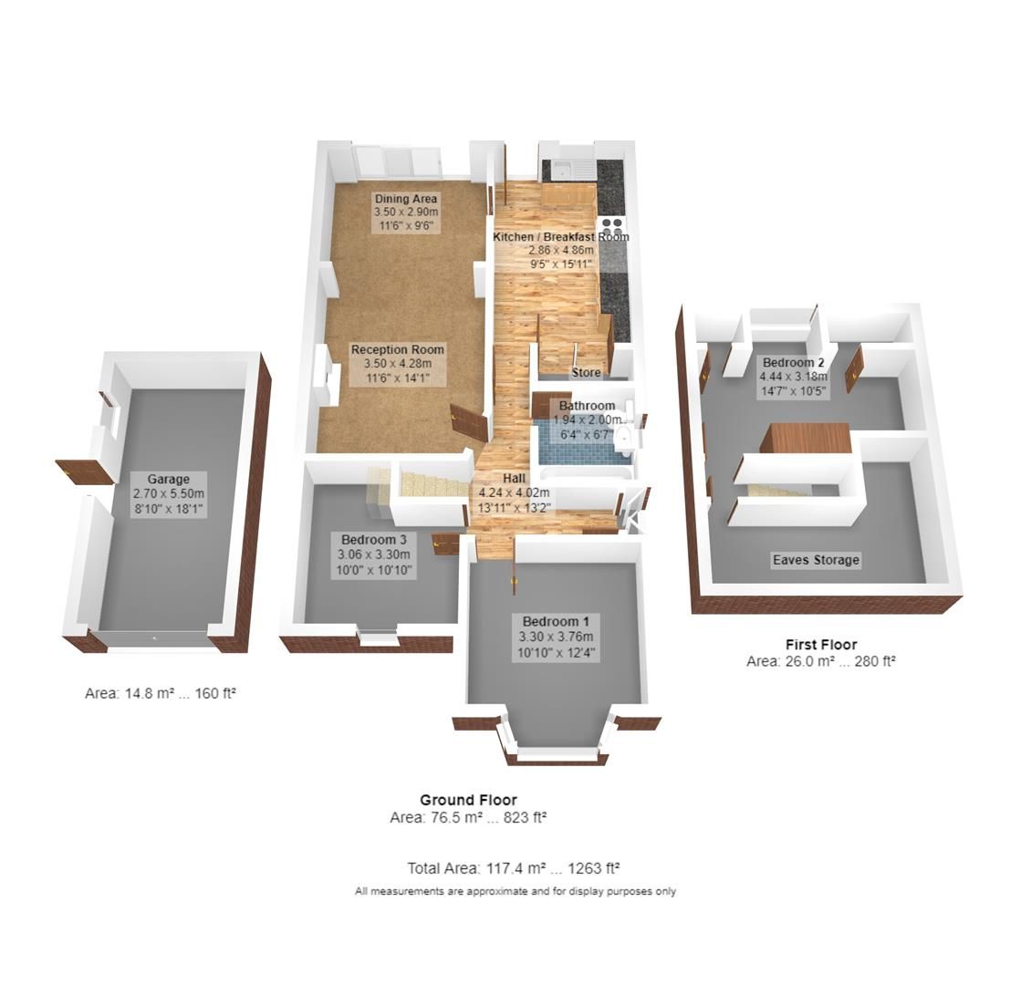 3 bed semidetached bungalow for sale in Sherborne Way, Croxley Green
