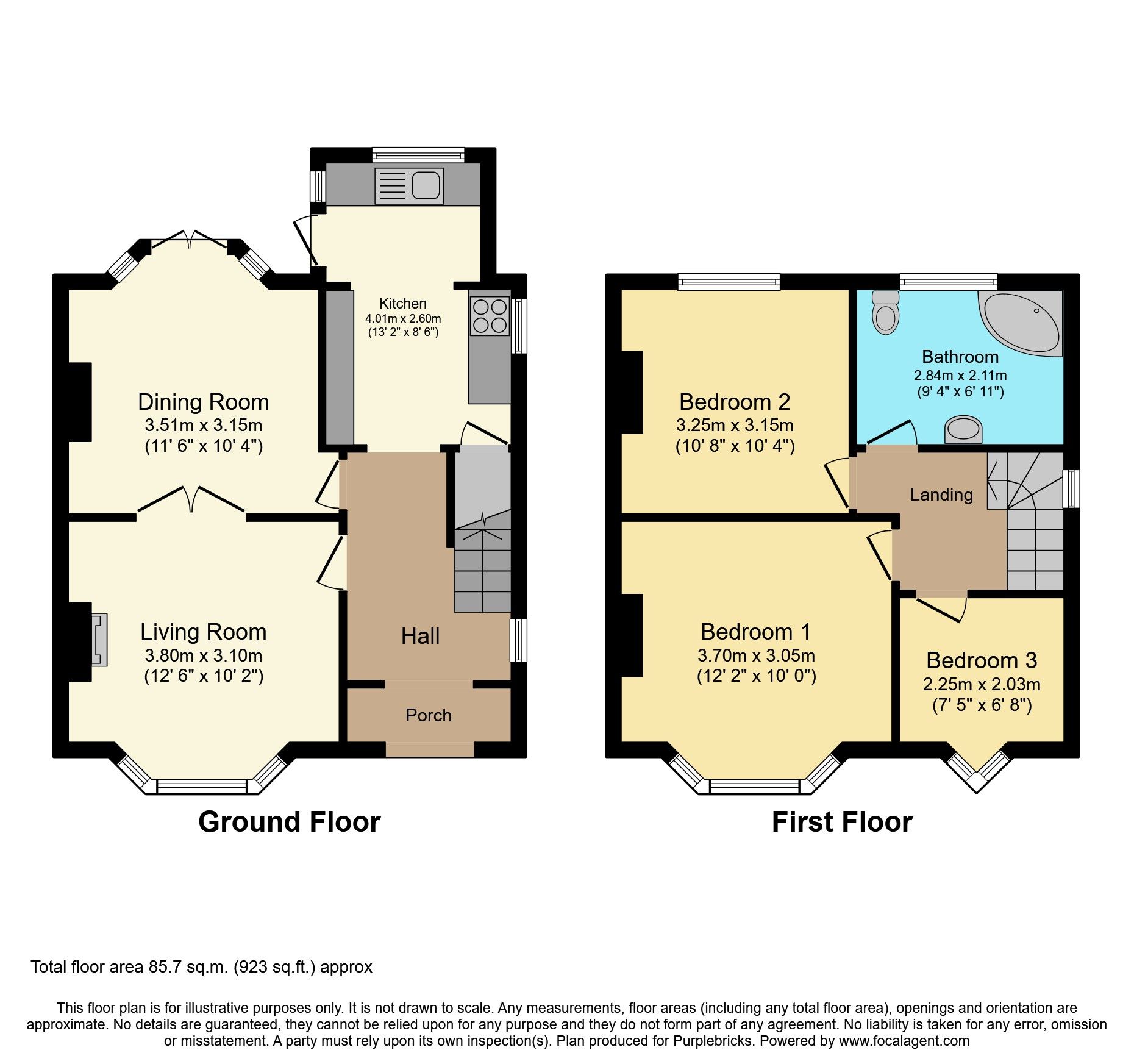 3 bed semidetached house for sale in Loughborough Road, Ruddington