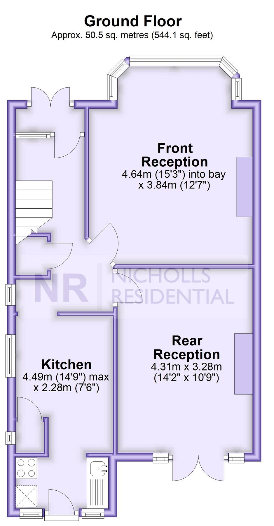 3 bed semidetached house for sale in Chessington Road, West Ewell