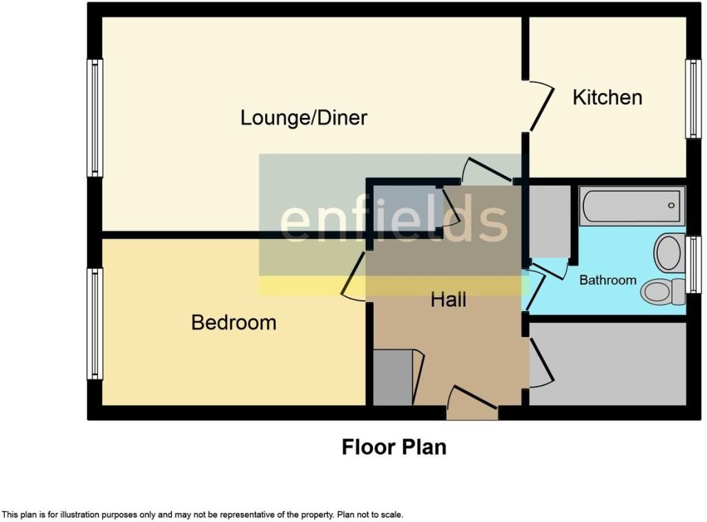 1 bed flat for sale in Abercrombie Gardens, Southampton, Hampshire SO16