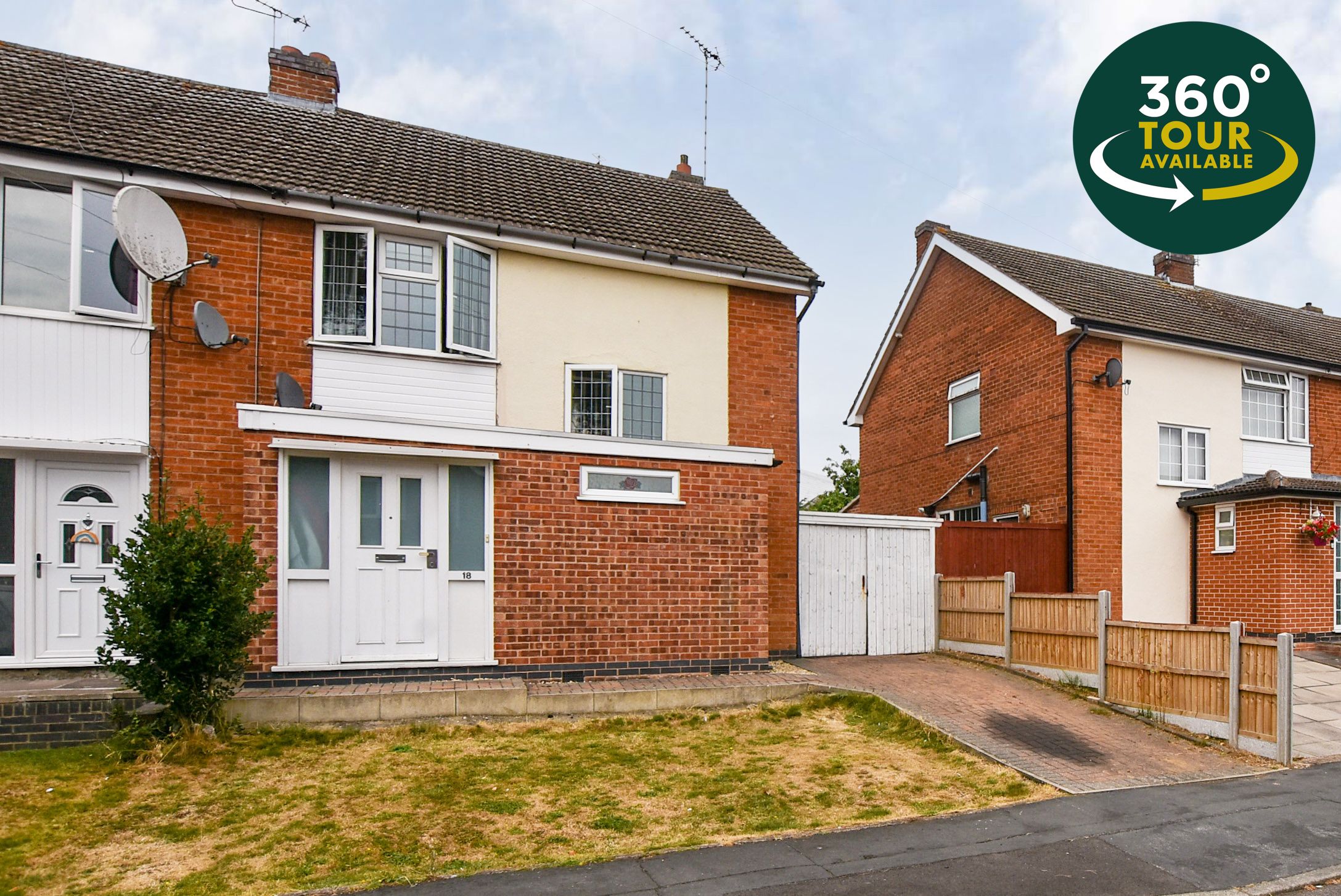 3 bed semidetached house for sale in Kent Drive, Oadby, Leicester LE2