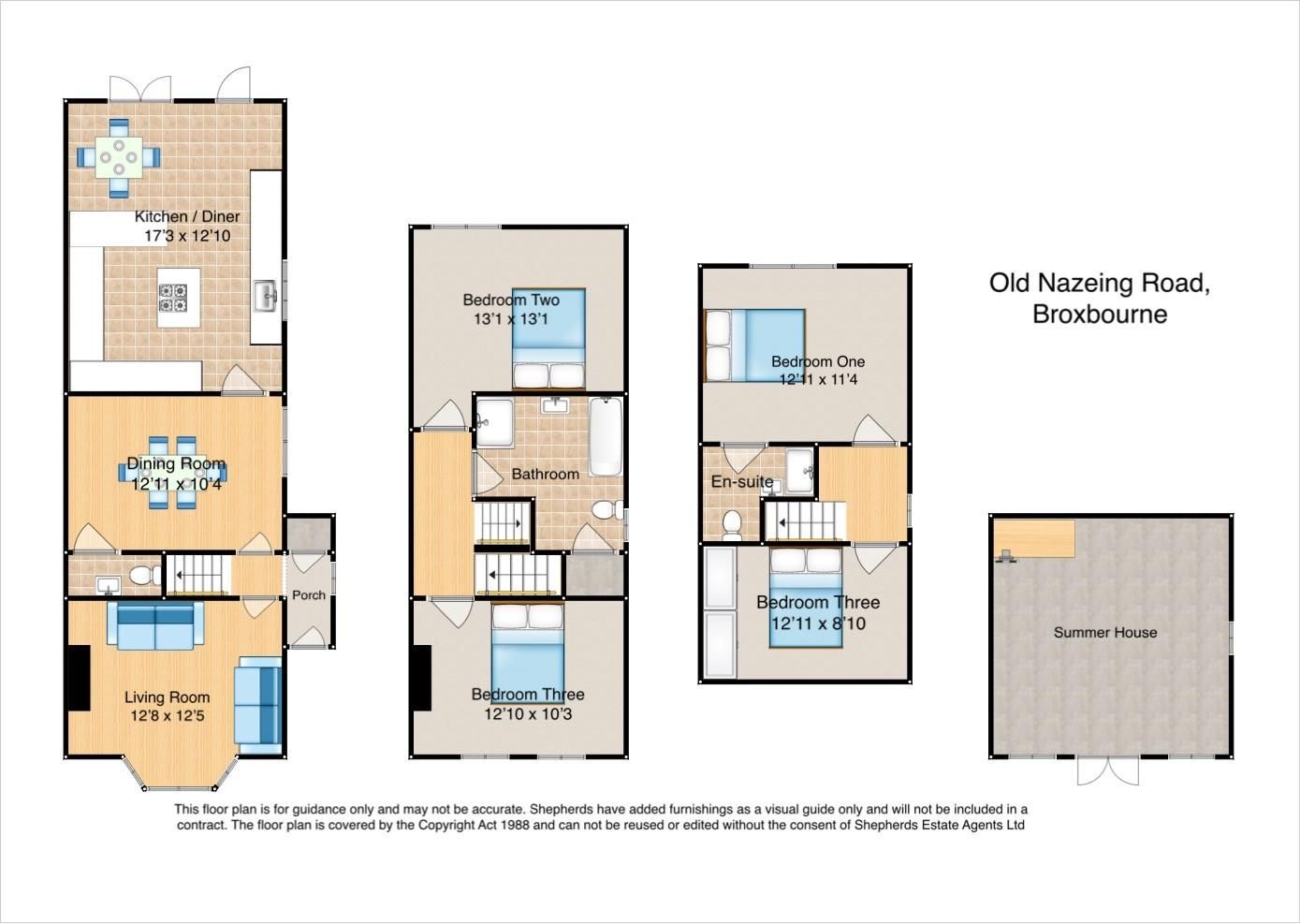 4 bed semidetached house for sale in Old Nazeing Road, Broxbourne EN10