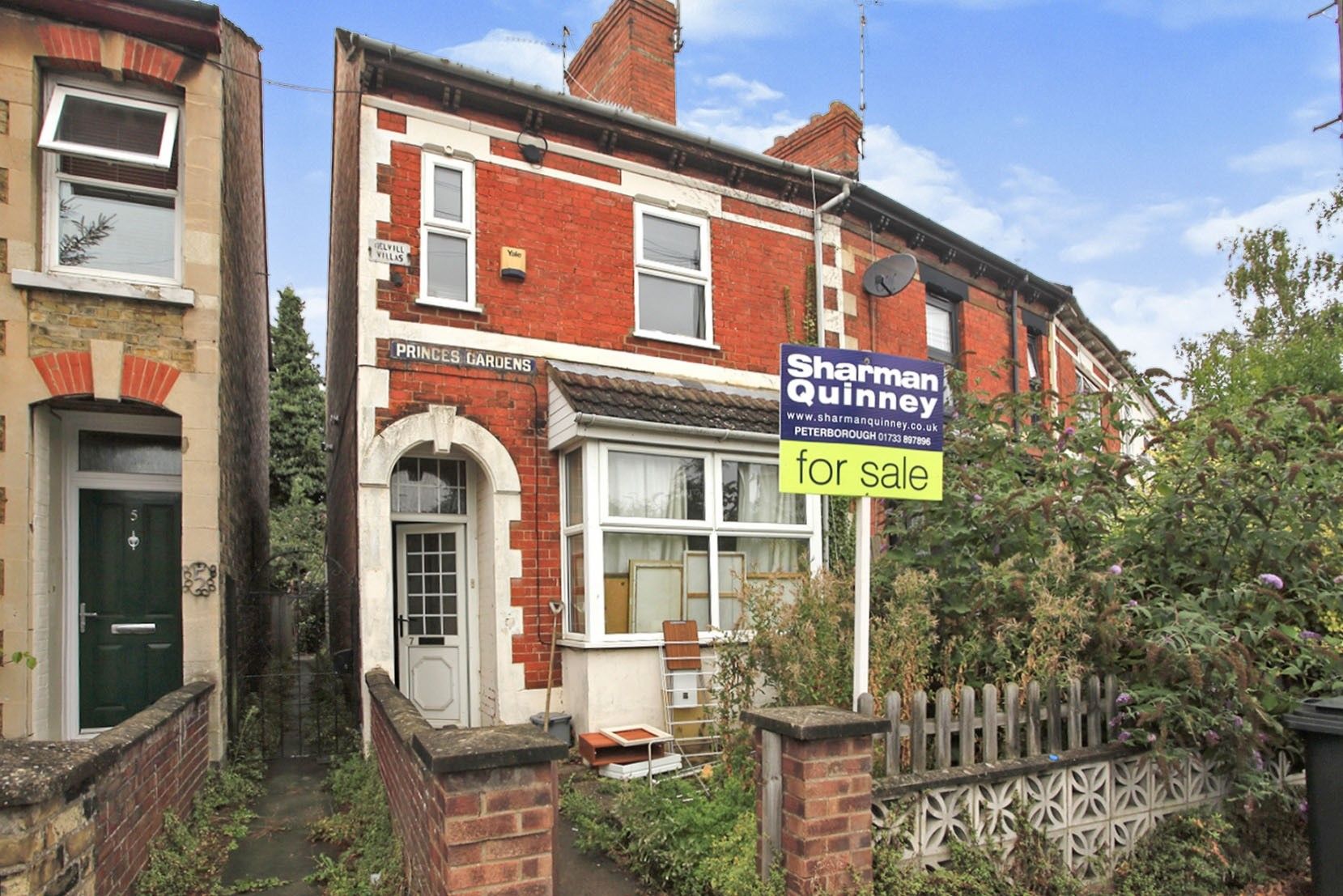 2 bed end terrace house for sale in Princes Gardens, Peterborough PE1