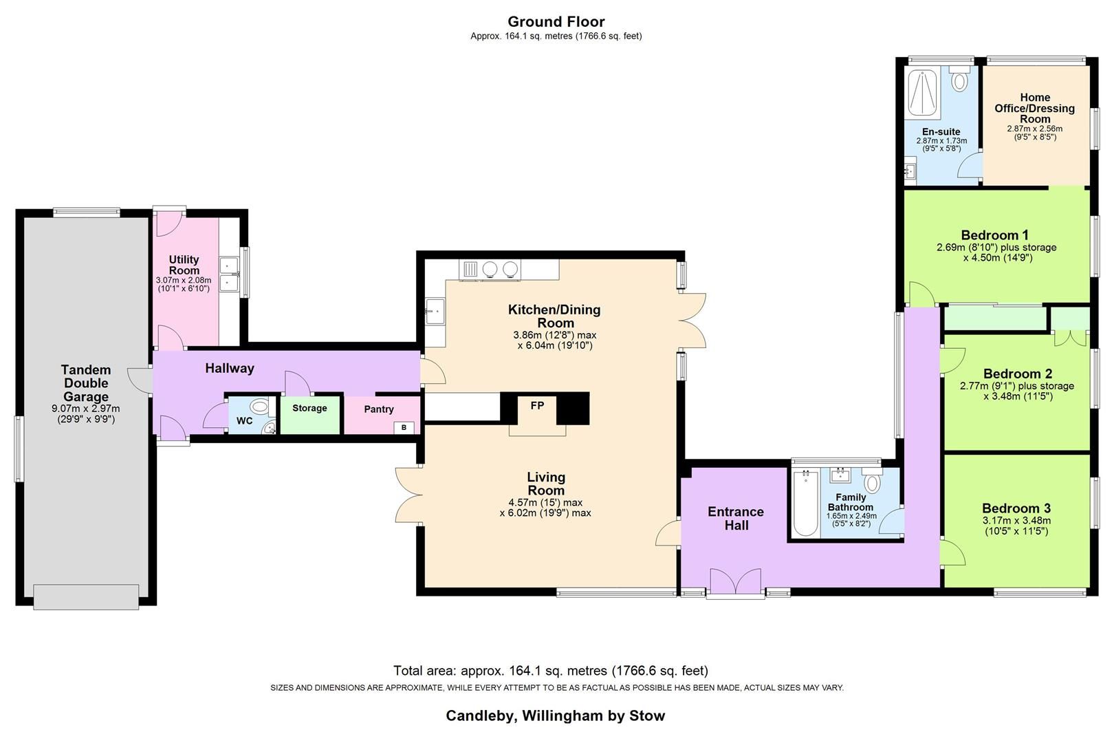 3 bed detached house for sale in Cotgarth Lane, Willingham By Stow