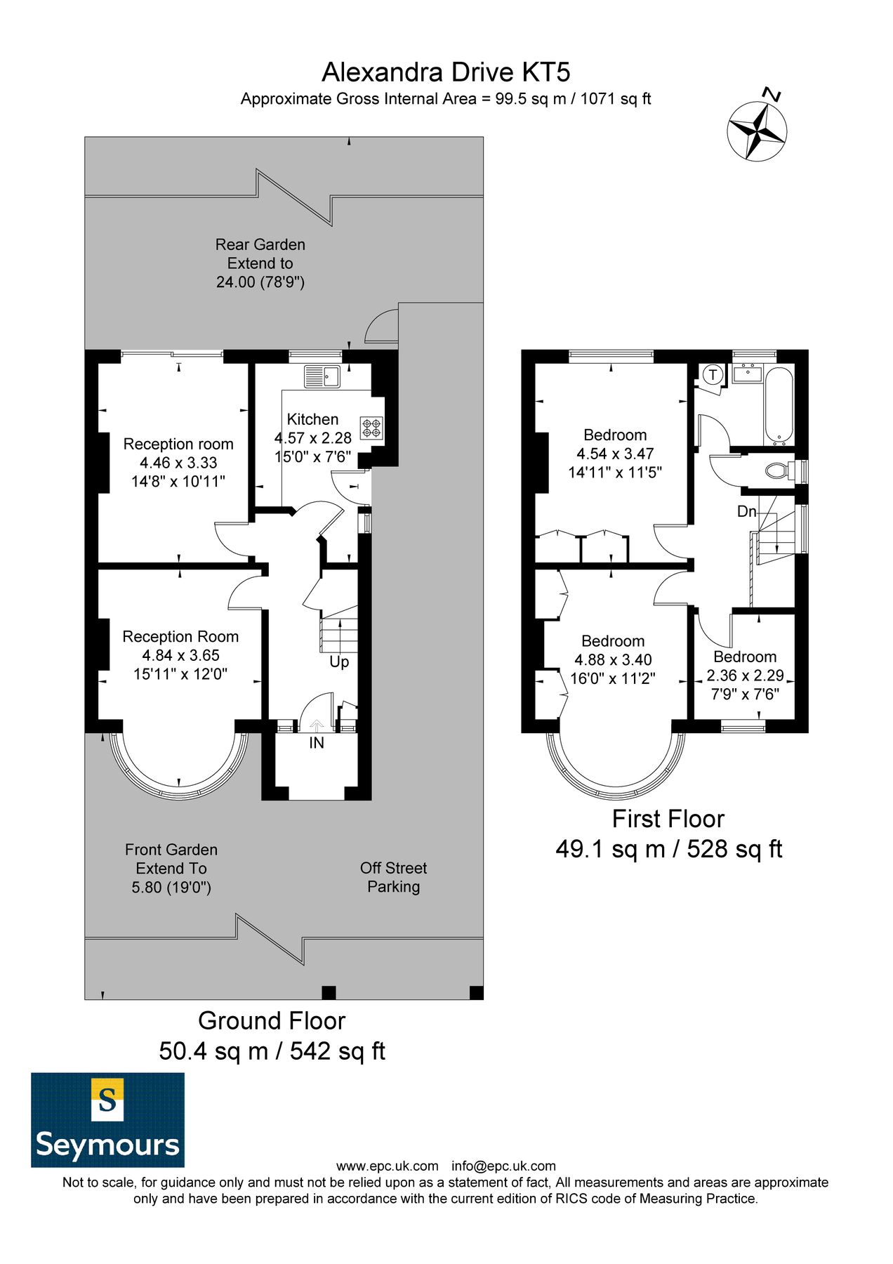 3 bed semidetached house for sale in Alexandra Drive, Surbiton KT5