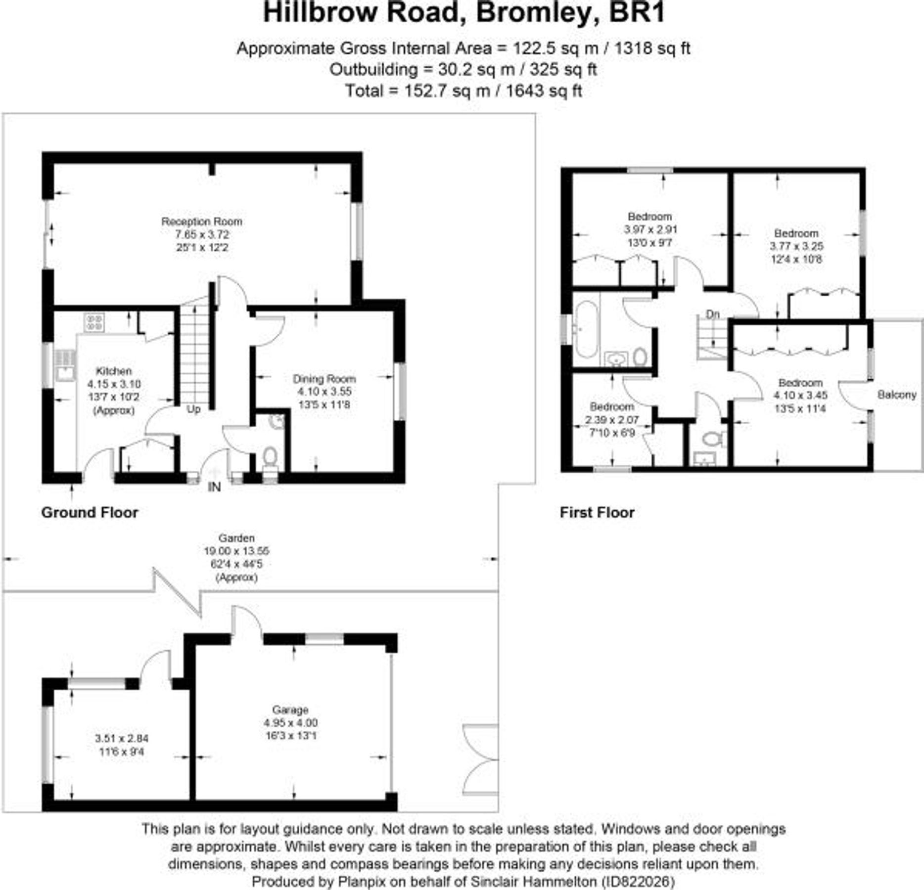 4 bed detached house to rent in Hillbrow Road, Bromley BR1 Zoopla