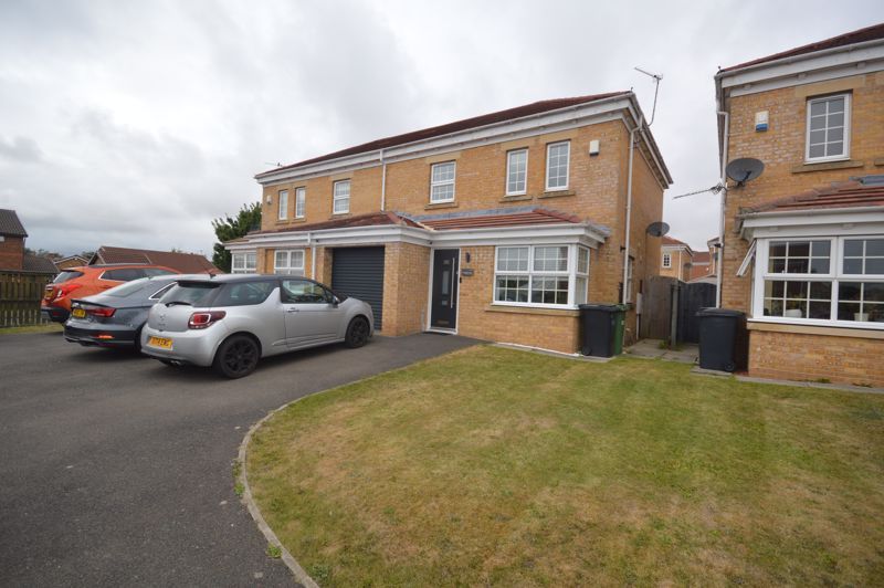 3 bed semidetached house for sale in Aintree Close, Ashington NE63