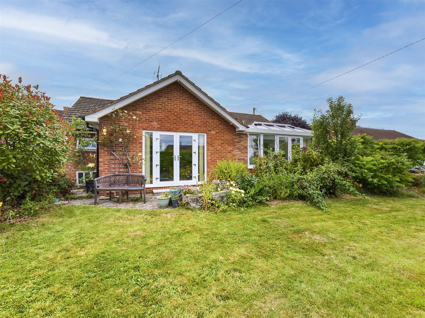 4 bed detached bungalow for sale in Church Road, Clehonger, Hereford