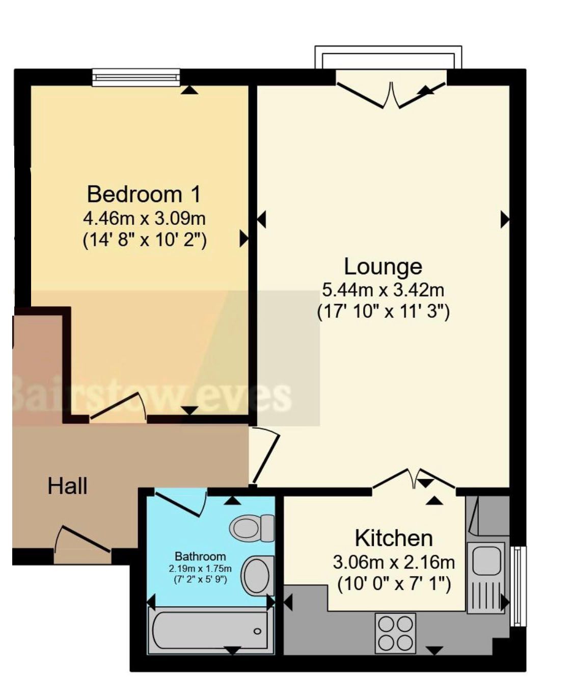 1 bed flat to rent in Tavistock Road, Croydon CR0 Zoopla