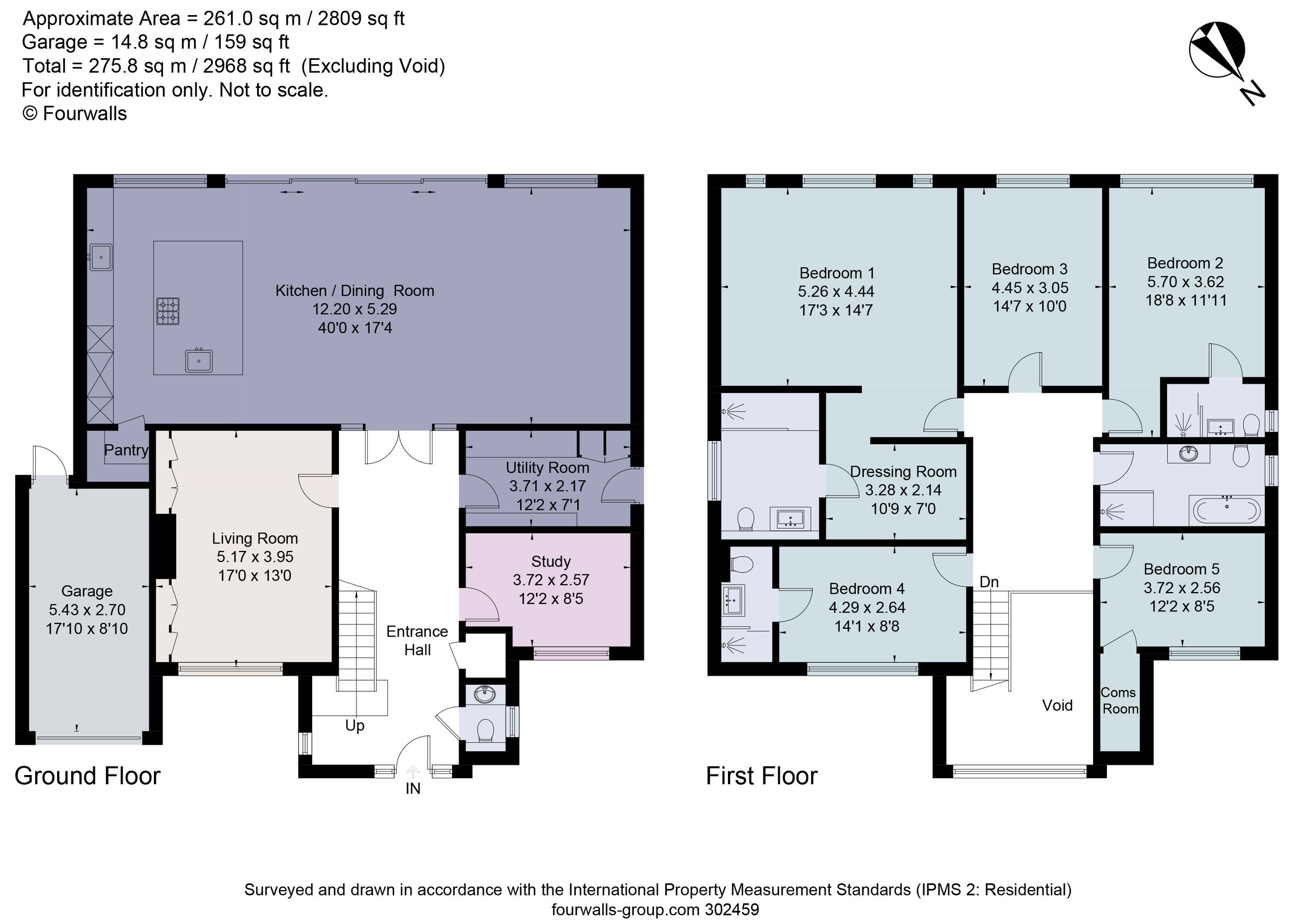 5 bed detached house for sale in Croftwell, Harpenden, Hertfordshire