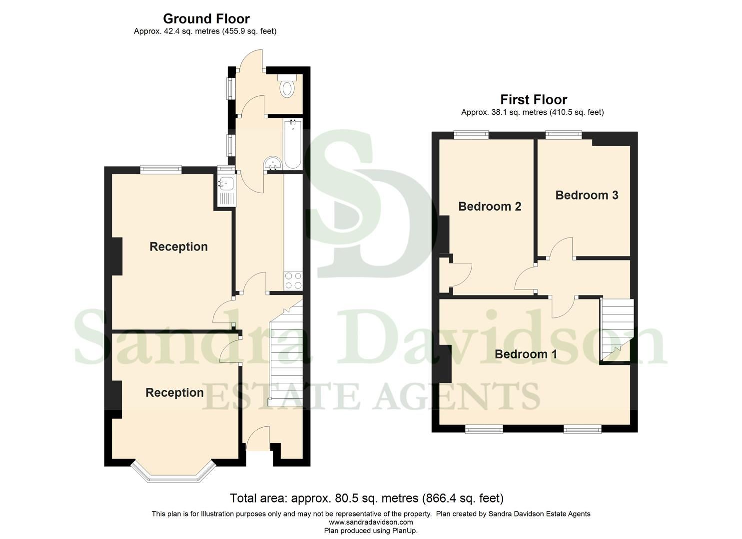 3 bed terraced house for sale in Rippleside Commercial Estate, Ripple