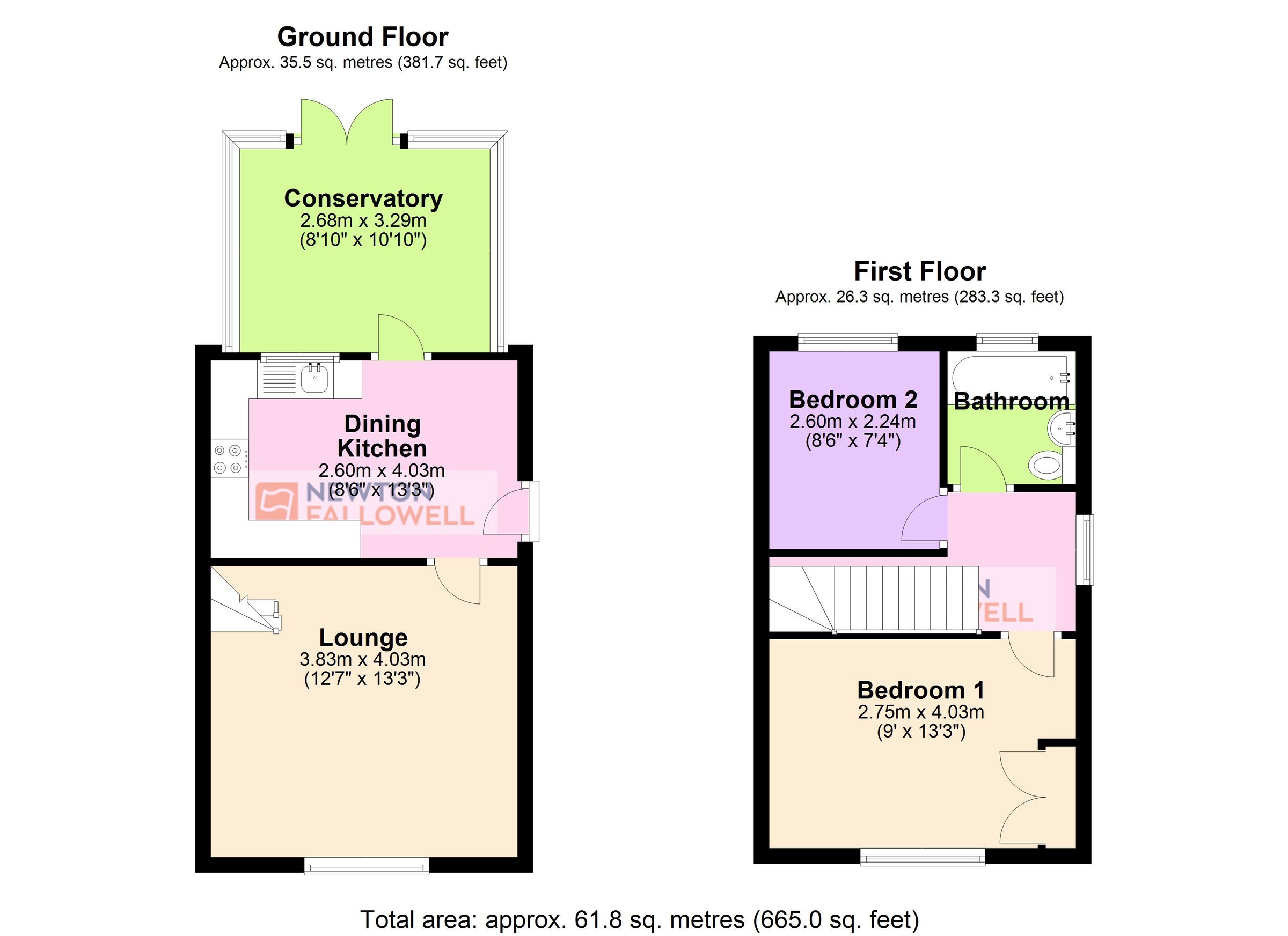 2 bed semidetached house for sale in Ashford Road, Whitwick LE67 Zoopla