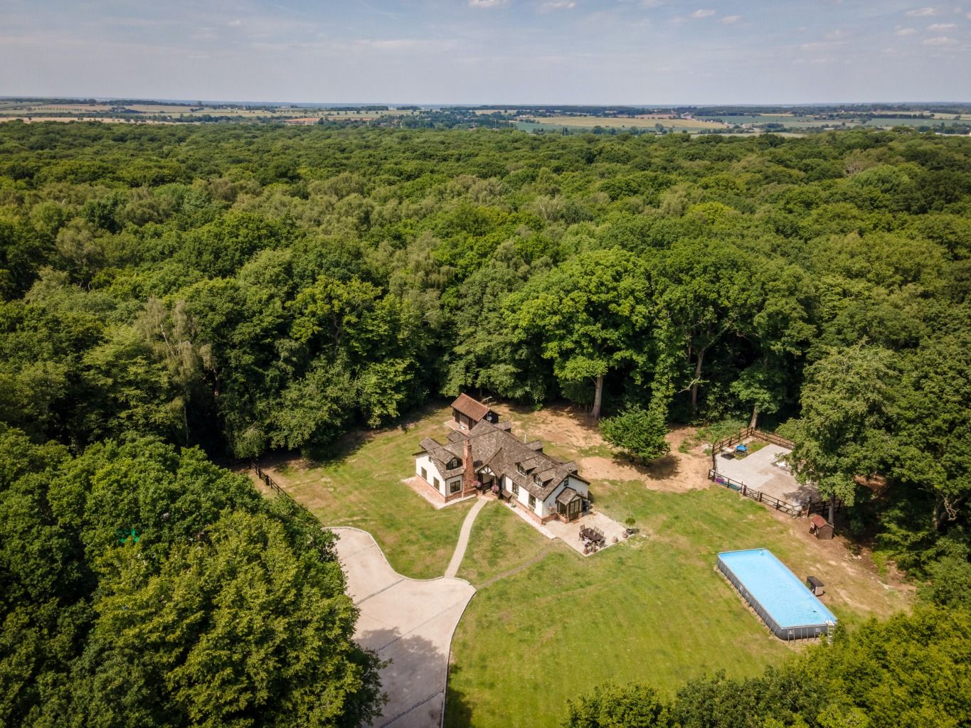 5 bed detached house for sale in Gaynes Park Estate, Coopersale, Epping