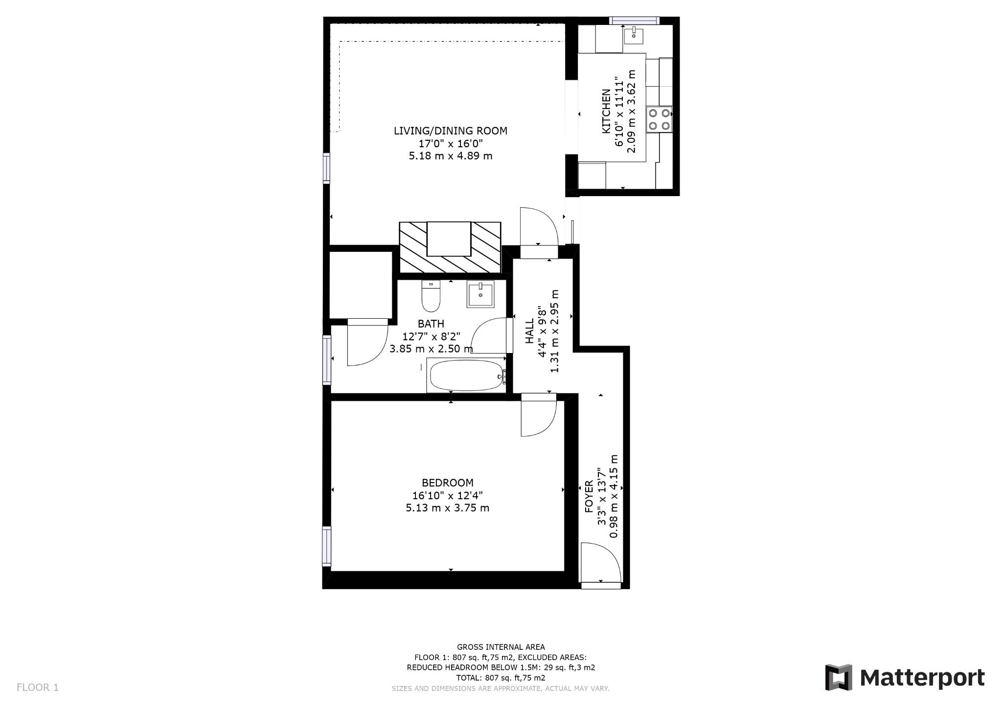 1 bed flat for sale in Ingham Grange, South Shields, Tyne And Wear NE33