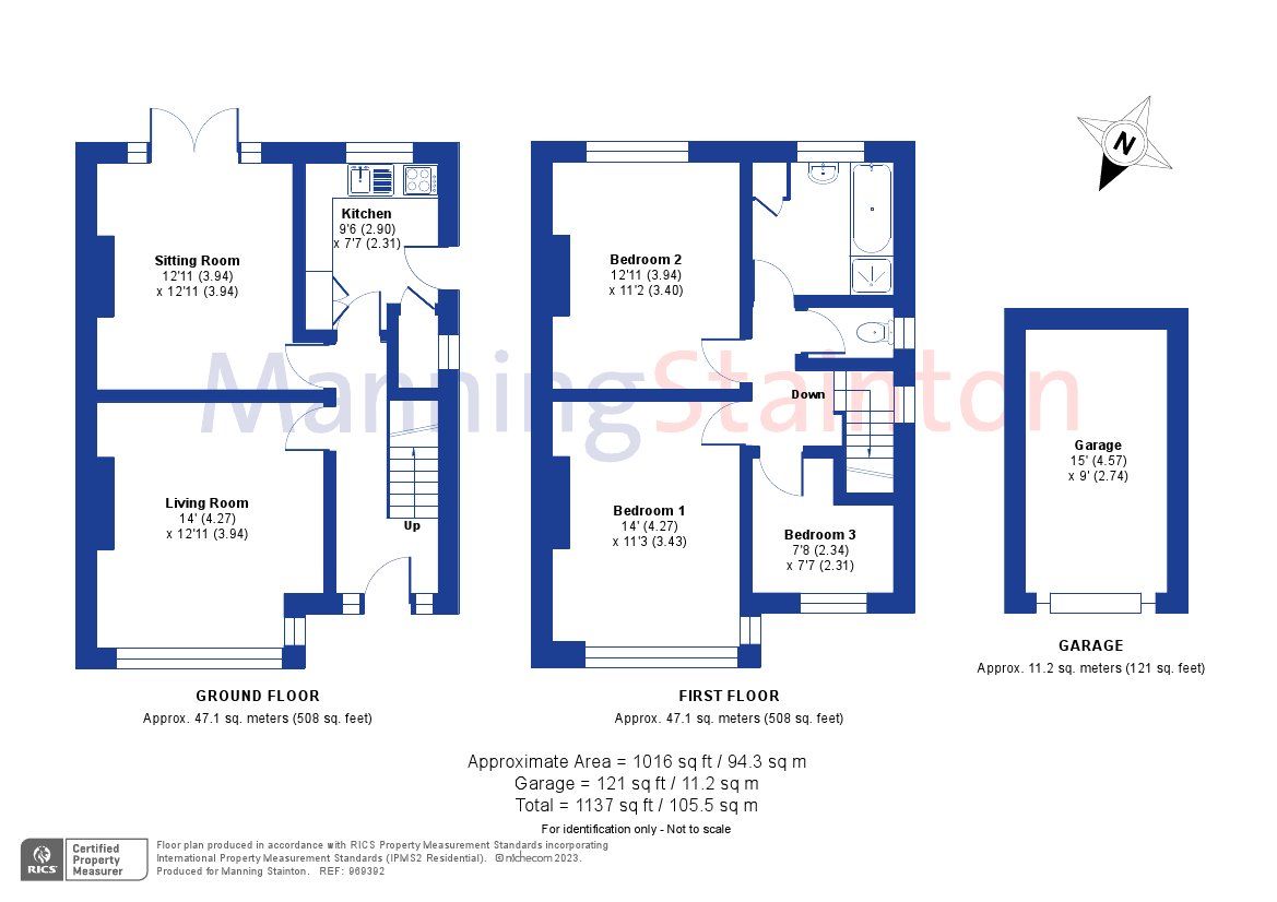 3 bed semidetached house for sale in Carr Manor Parade, Leeds, West
