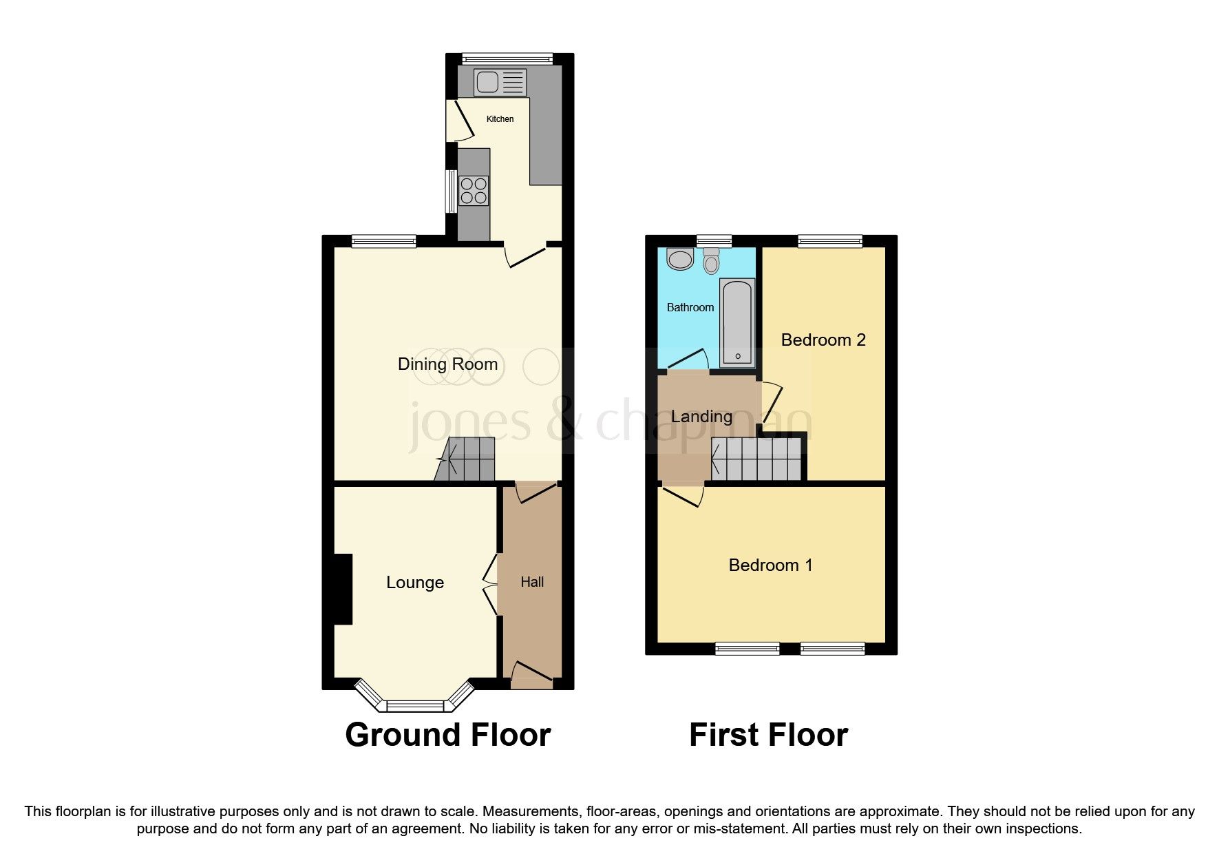 2 bed terraced house for sale in Mount Grove, Oxton, Birkenhead CH41