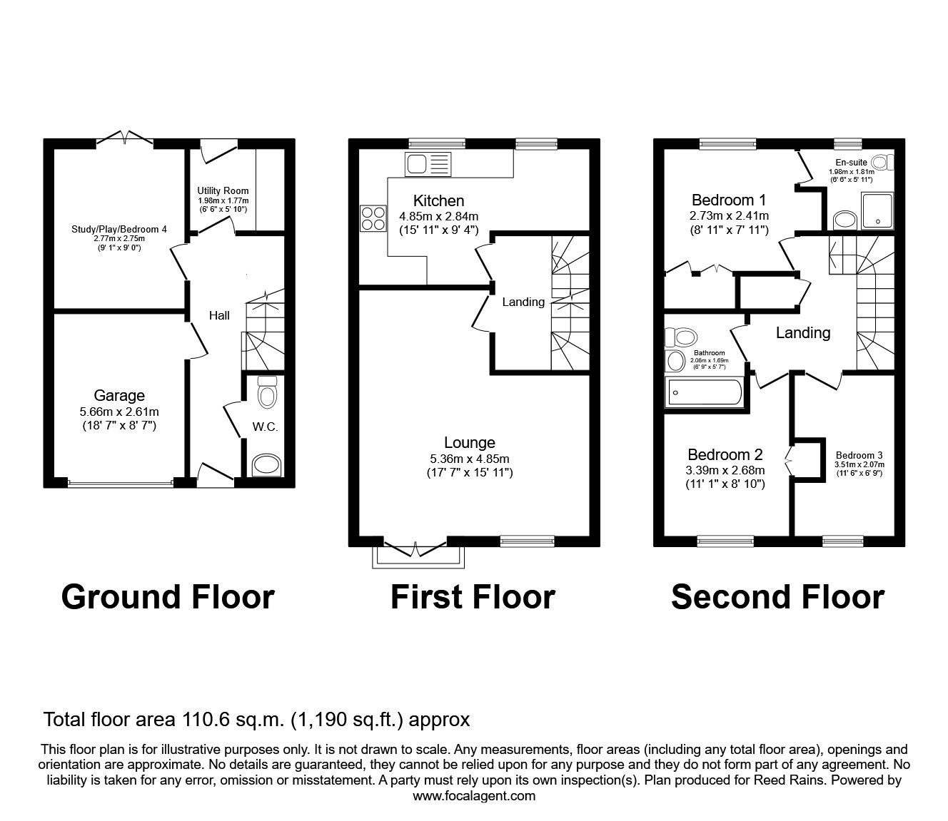 4 bed terraced house for sale in Glebe Court, Rothwell, Leeds, West