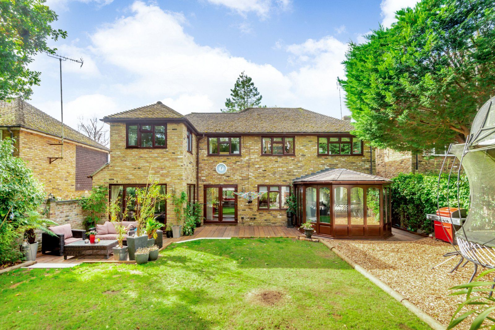 4 bed detached house for sale in Bosman Drive, Windlesham, Surrey GU20
