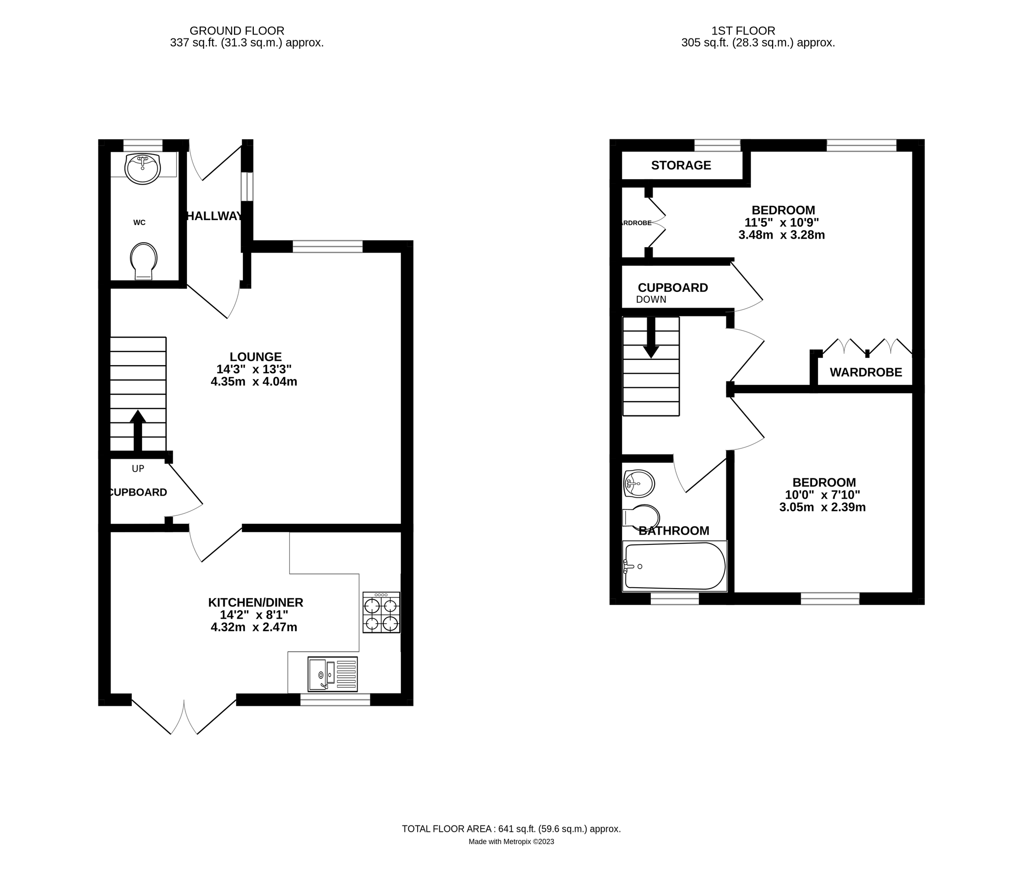 2 bed terraced house for sale in Frobisher Approach, Plymouth, Devon