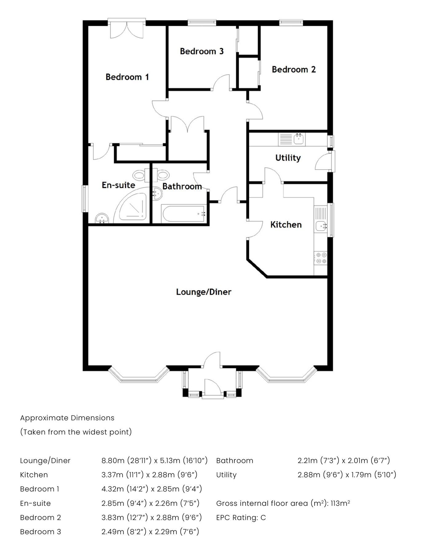 3 bed bungalow for sale in Player Green, Livingston, West Lothian EH54