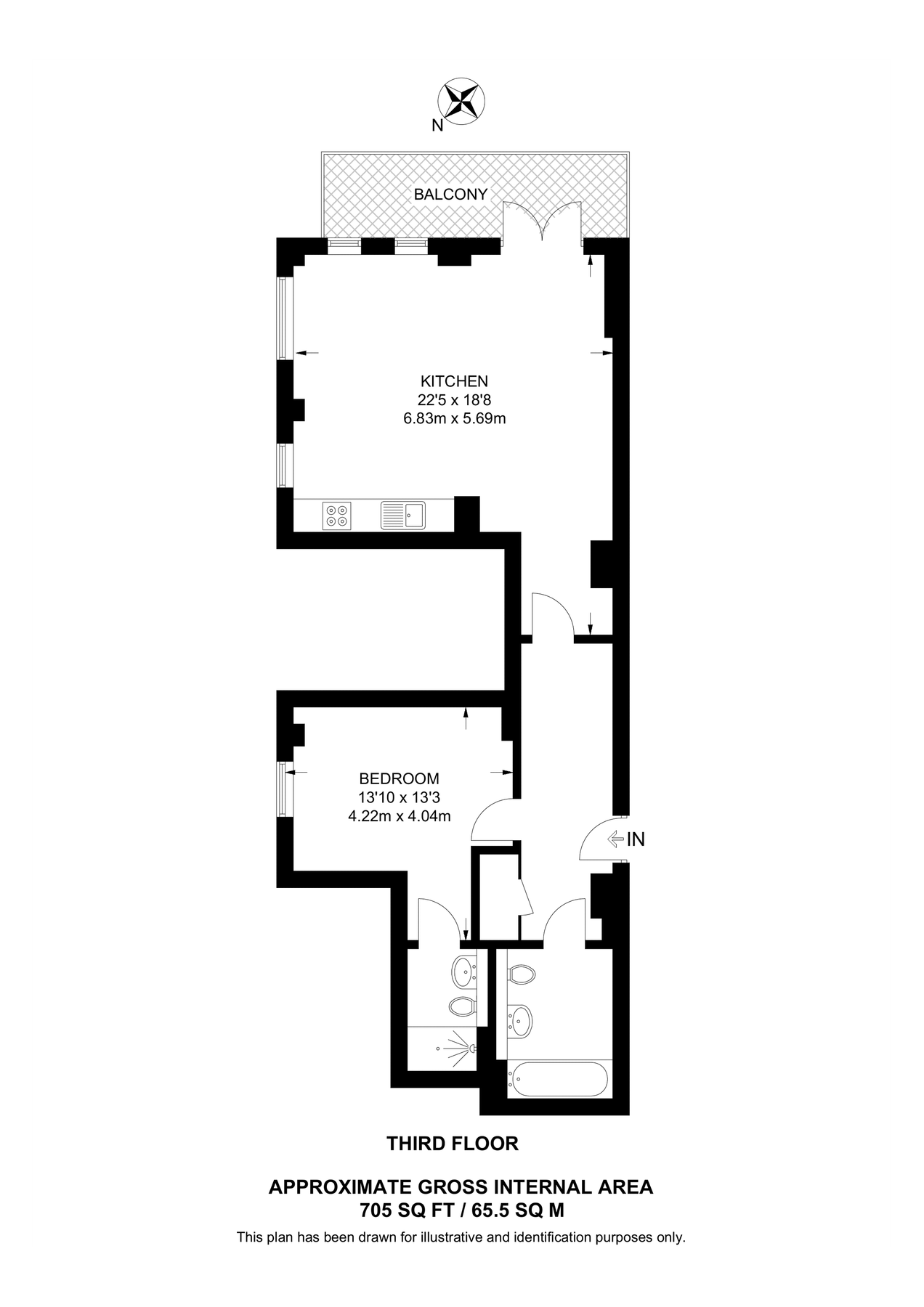 1 bed flat to rent in Blagdon Road, New Malden, New Malden KT3 Zoopla